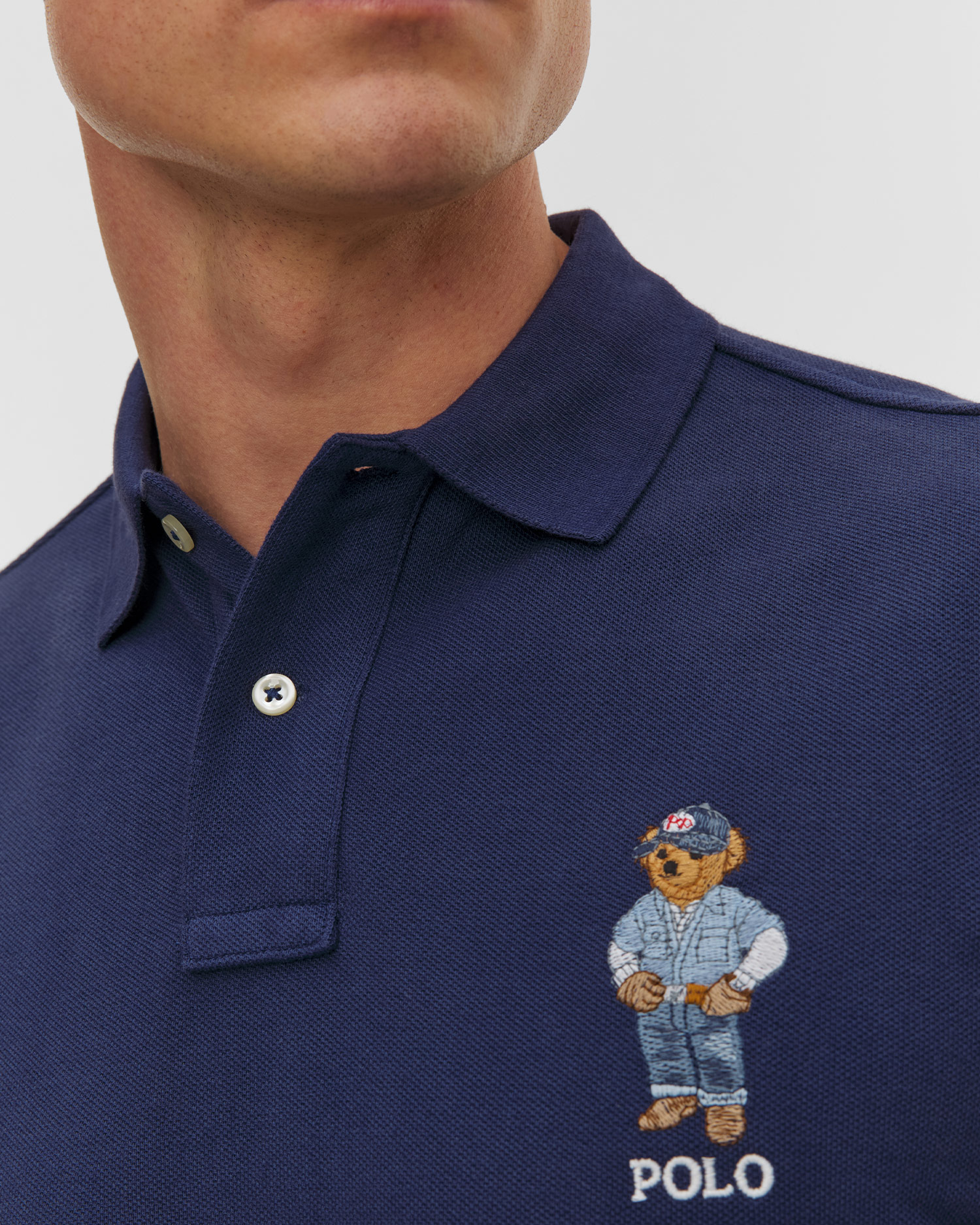 Polo bleu marine pour hommes Polo Ralph Lauren