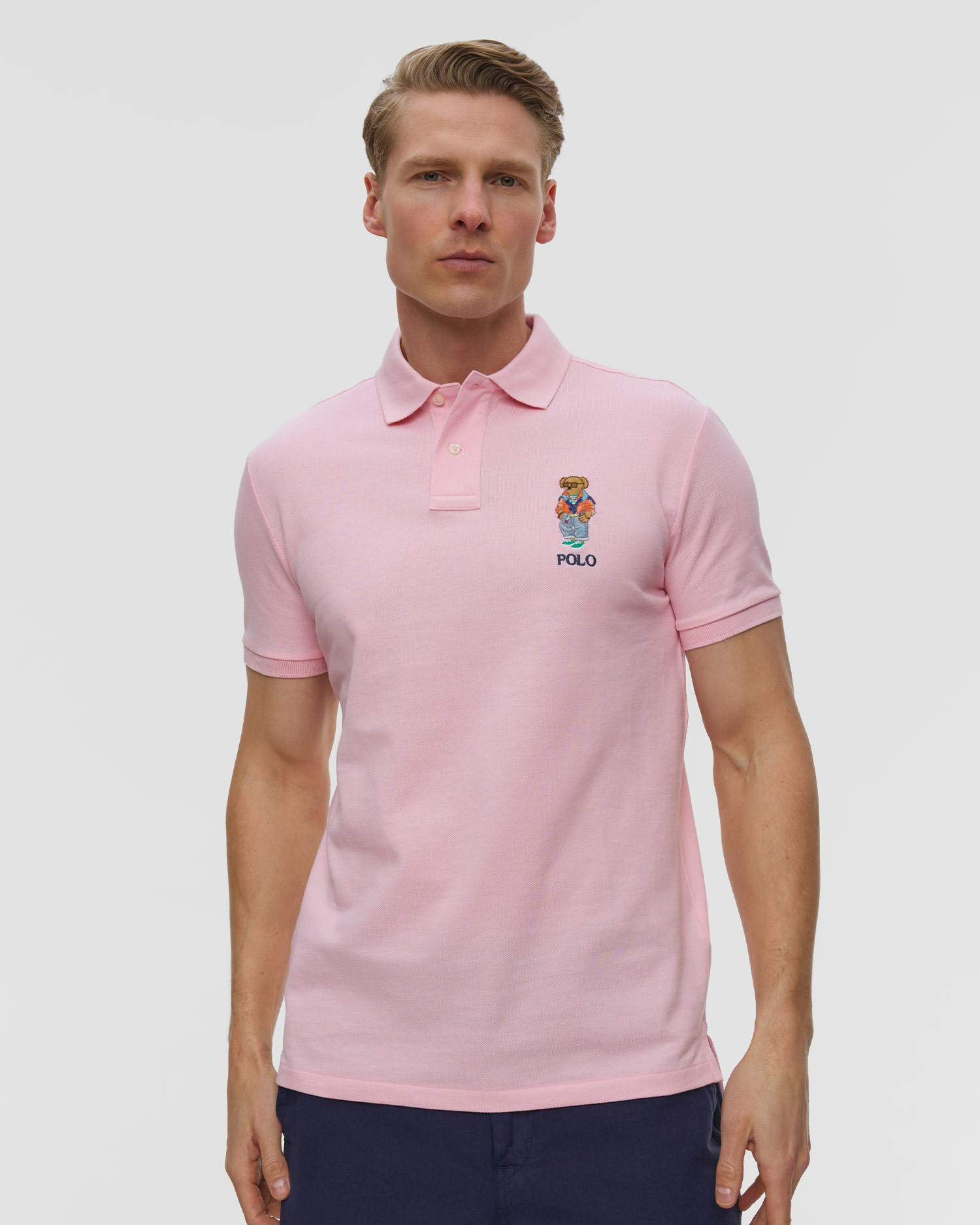 Polo pour hommes Polo Ralph Lauren, Couleur: Różowy