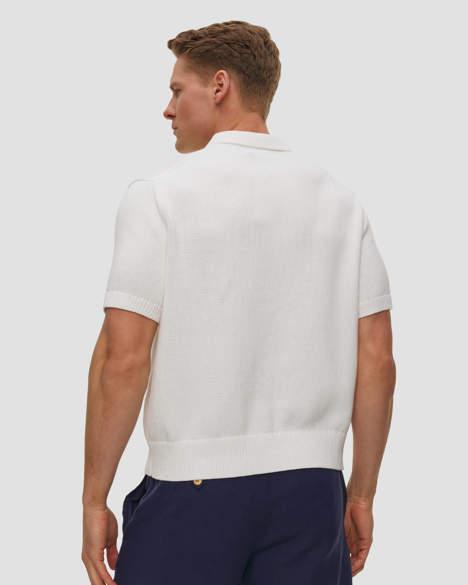 Biały sweter męski Polo Ralph Lauren