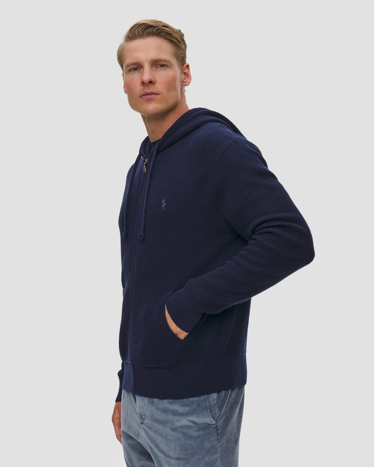 Tmavě modrý pánský svetr Polo Ralph Lauren