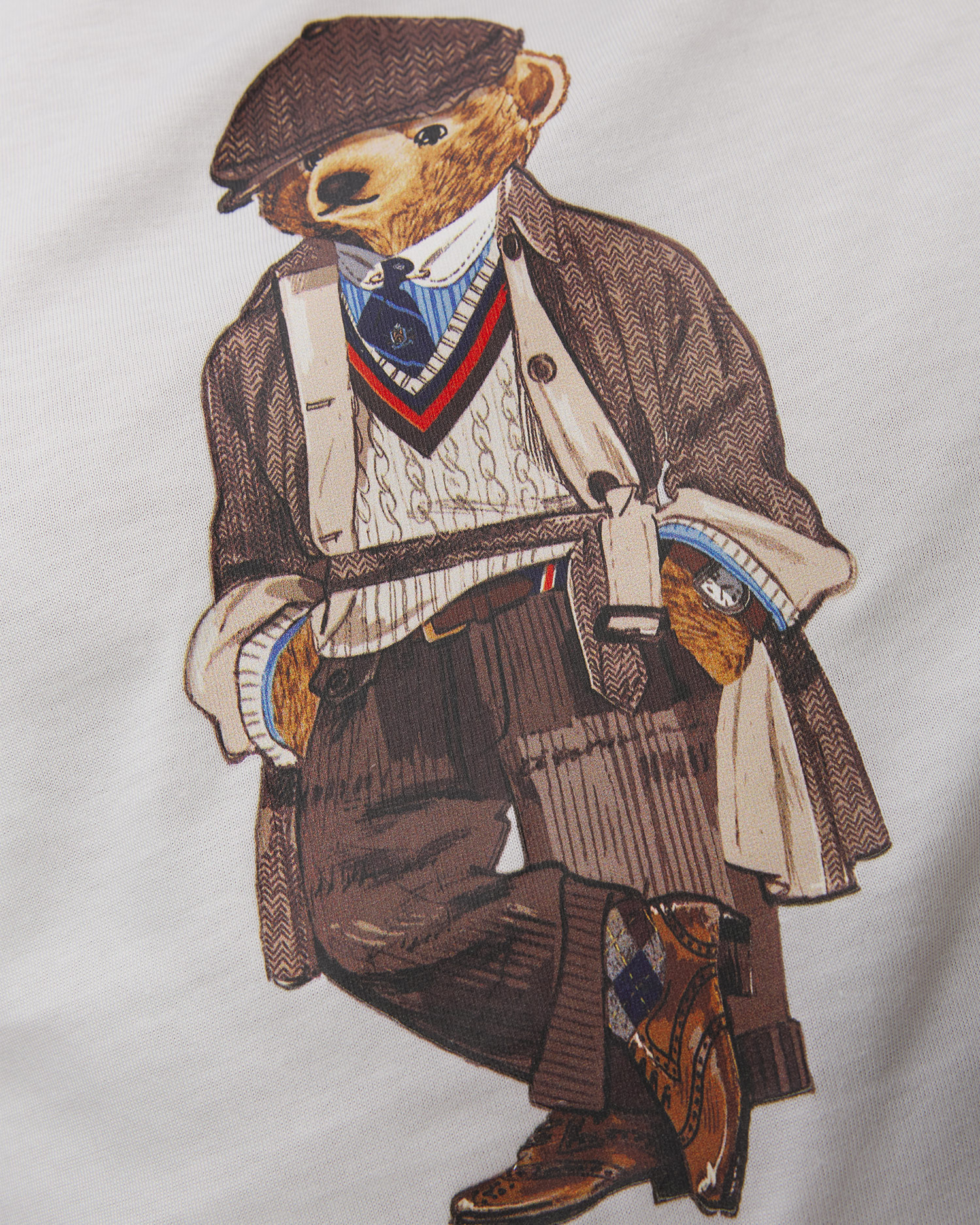 Ralph Lauren Herren-T-Shirt in Weiß