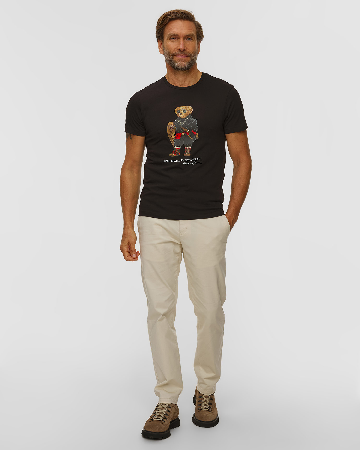 Polo Ralph Lauren Herren-T-Shirt in Schwarz