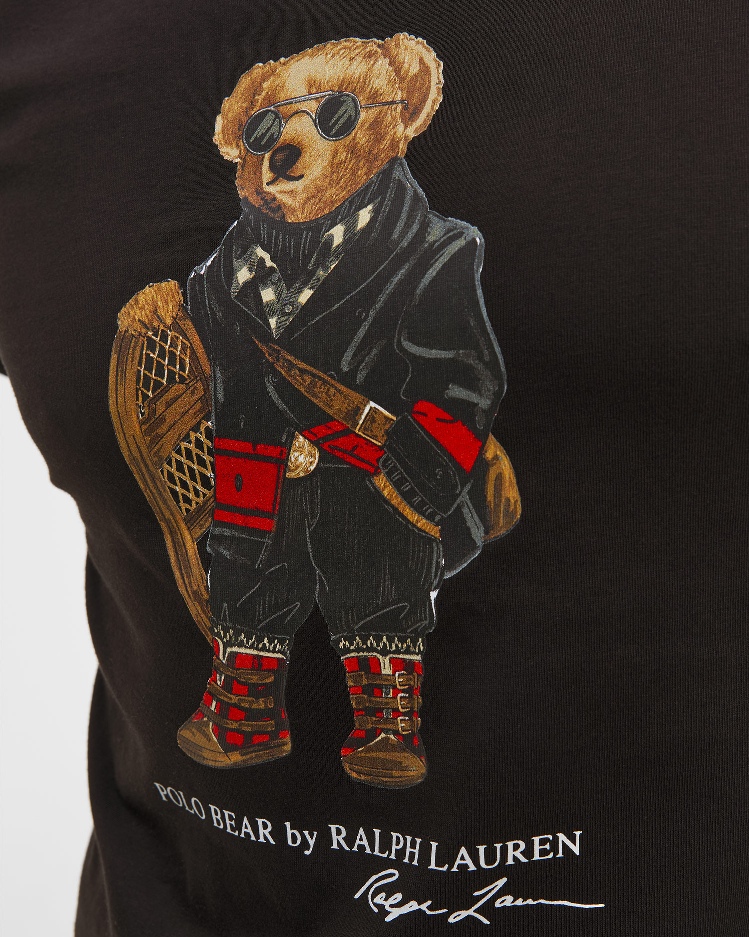 Czarny T-shirt męski Polo Ralph Lauren