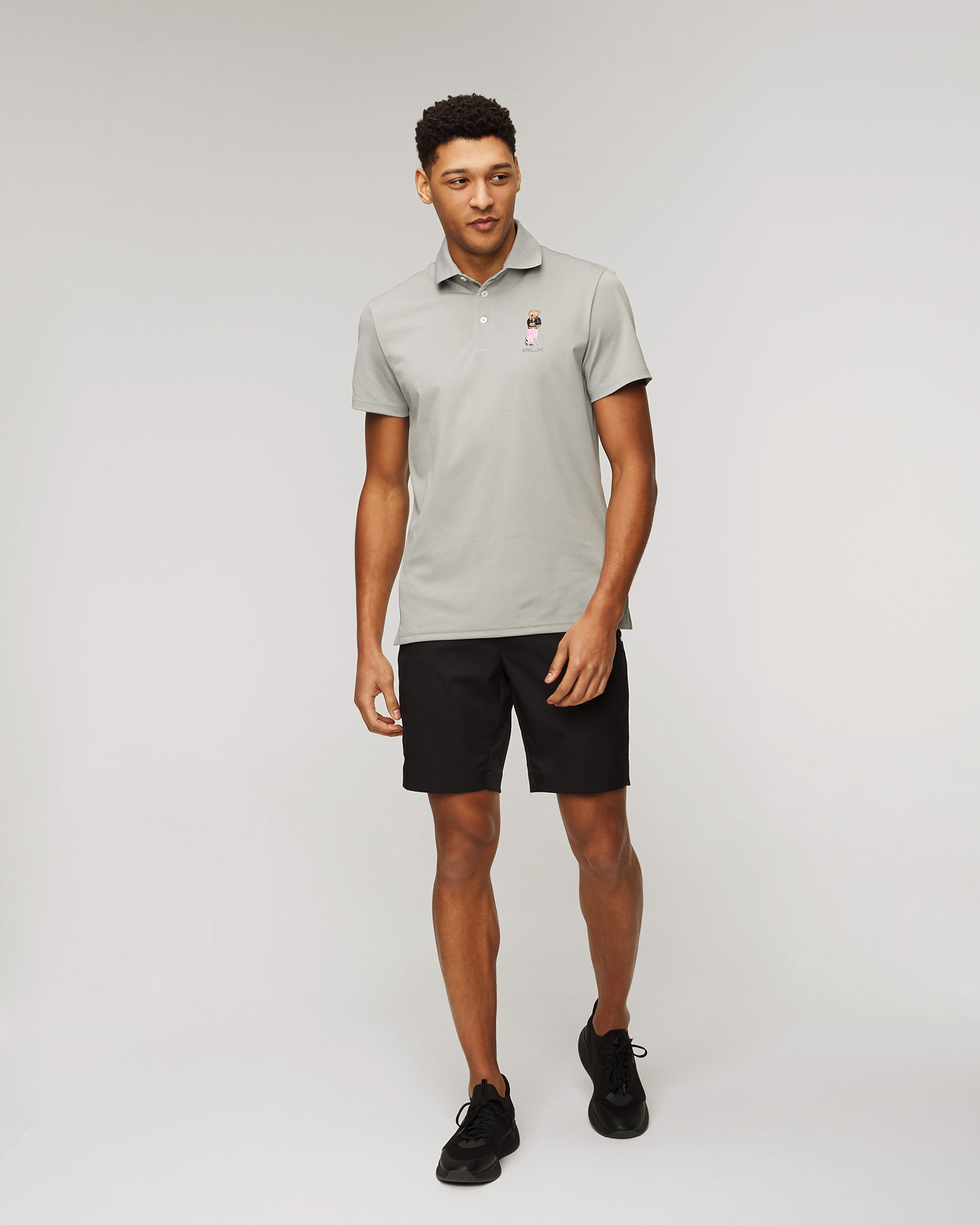 Short noir pour hommes Ralph Lauren RLX Golf