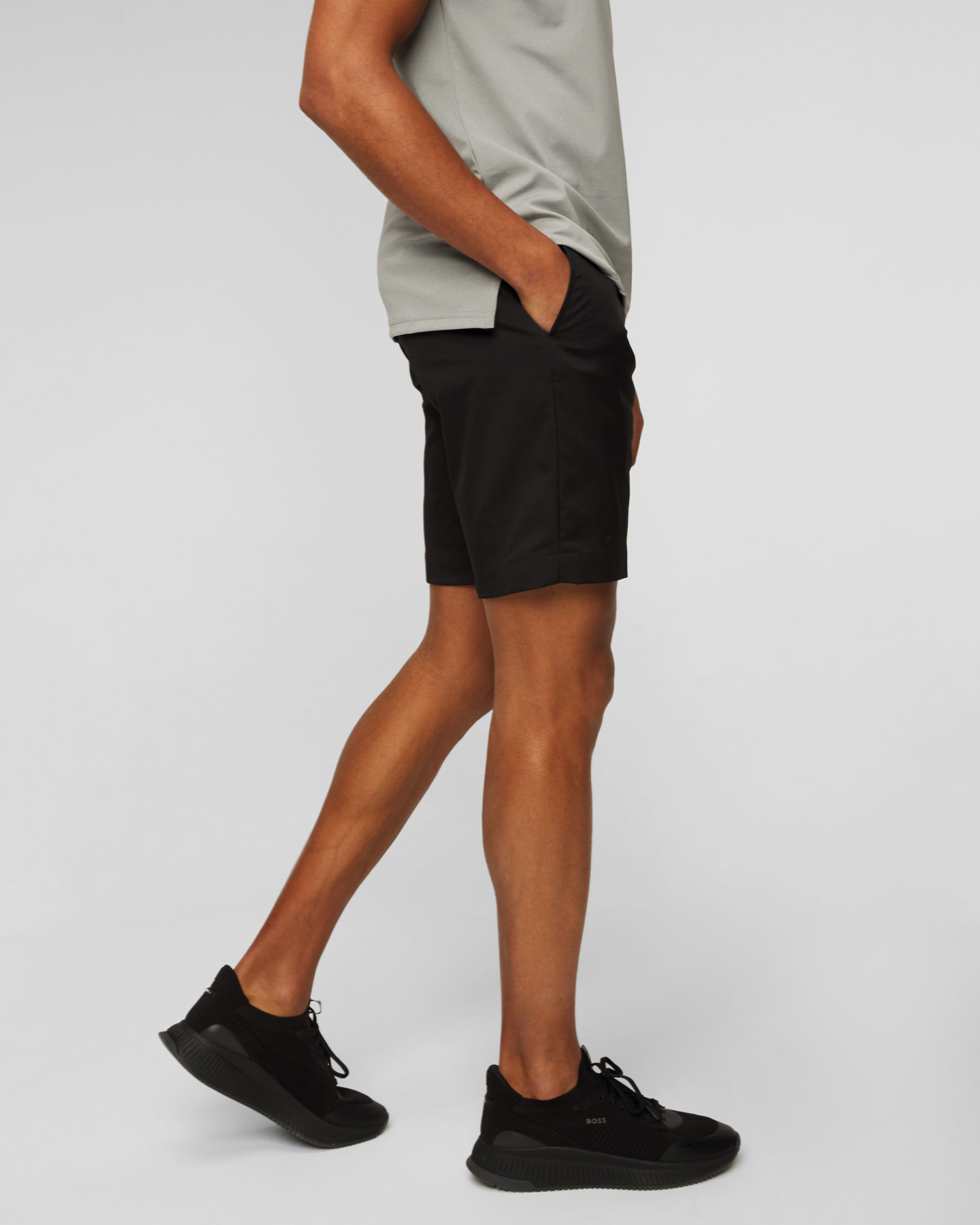 Short noir pour hommes Ralph Lauren RLX Golf