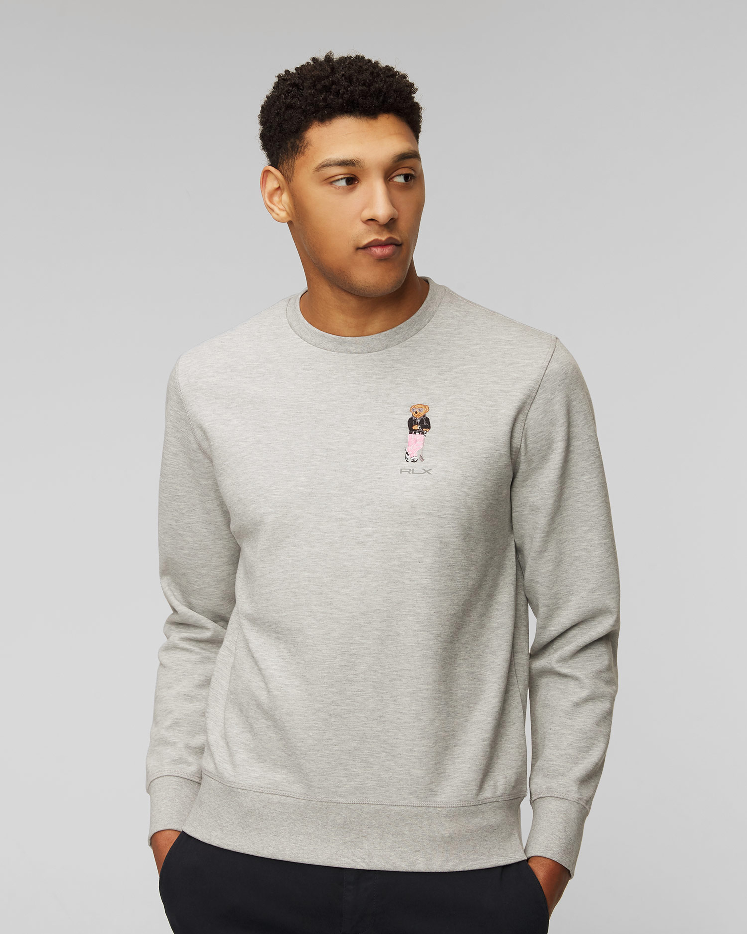 Men's grey sweatshirt Ralph Lauren RLX Golf