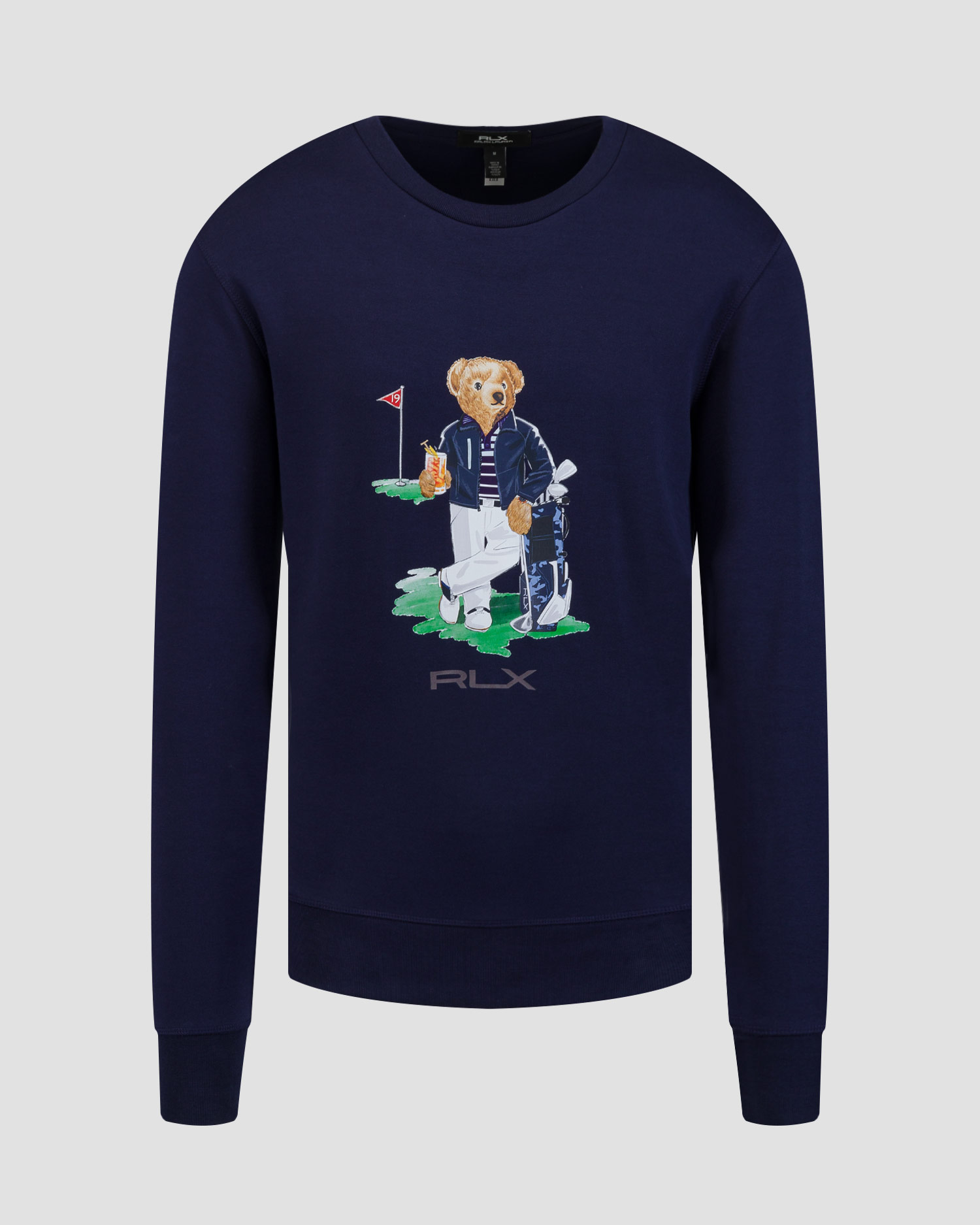 Bluză albastru marin pentru bărbați Ralph Lauren RLX Golf Knit-sweatshirt