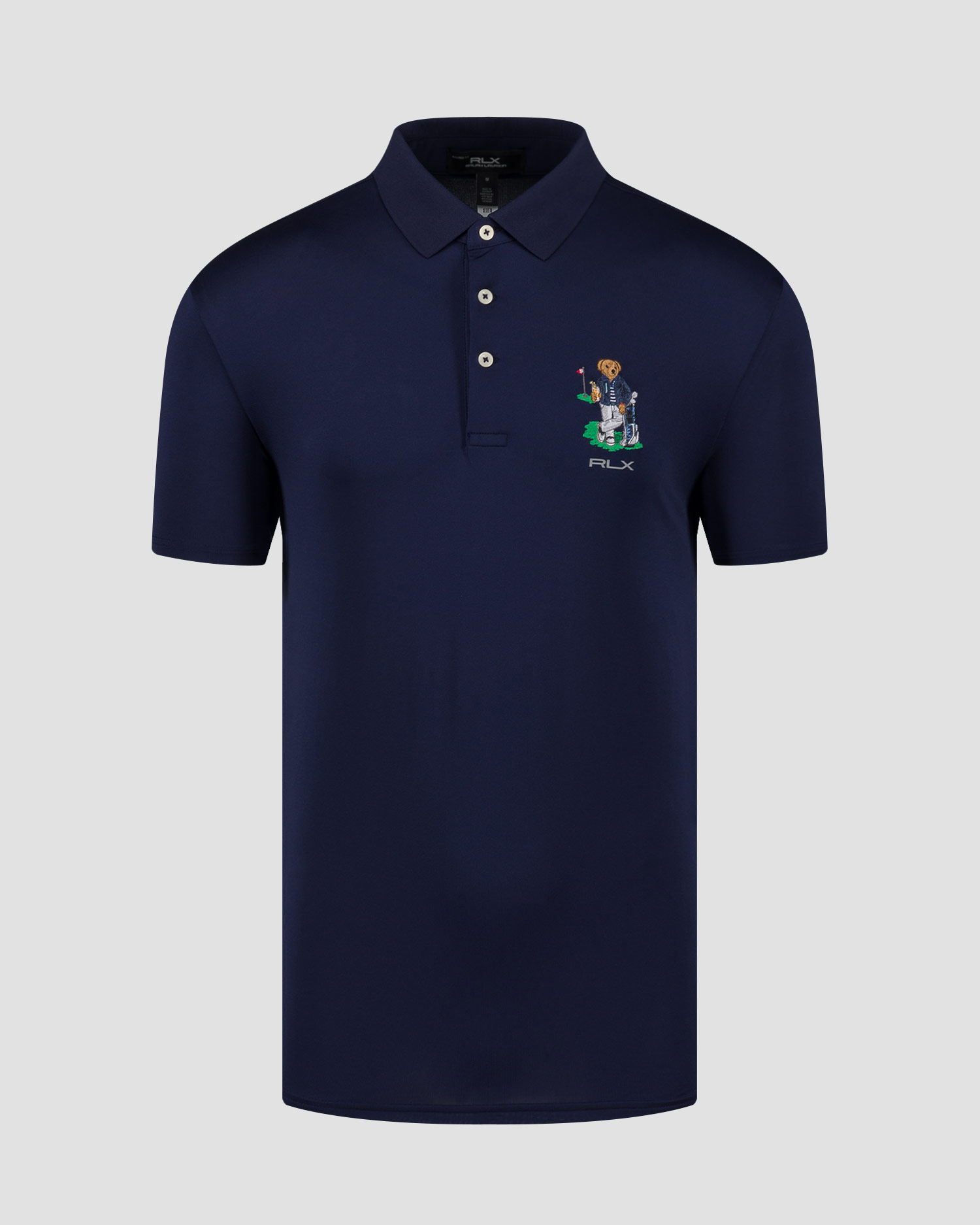 Pánska tmavomodrá polokošeľa Ralph Lauren RLX Golf