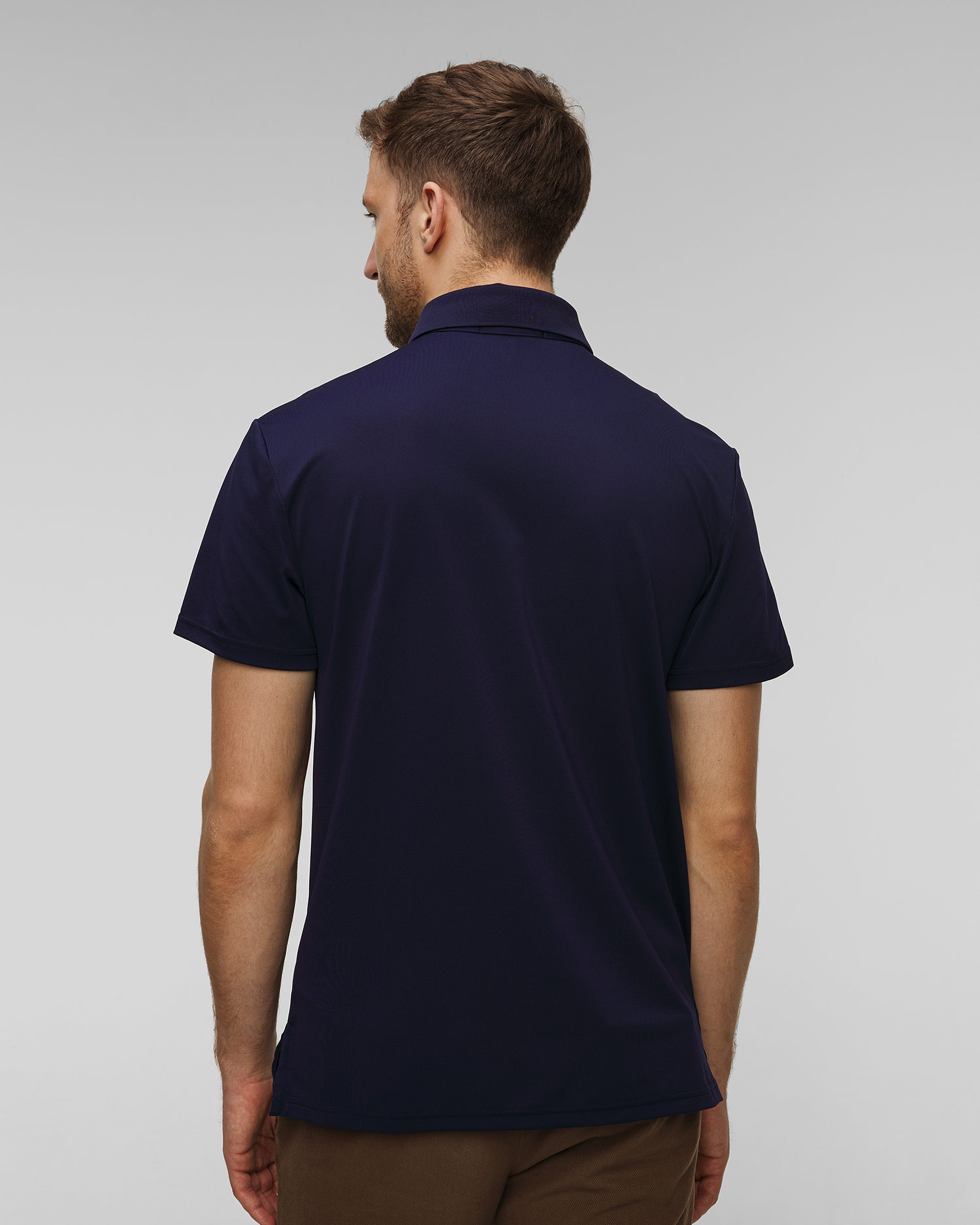 Pánska tmavomodrá polokošeľa Ralph Lauren RLX Golf