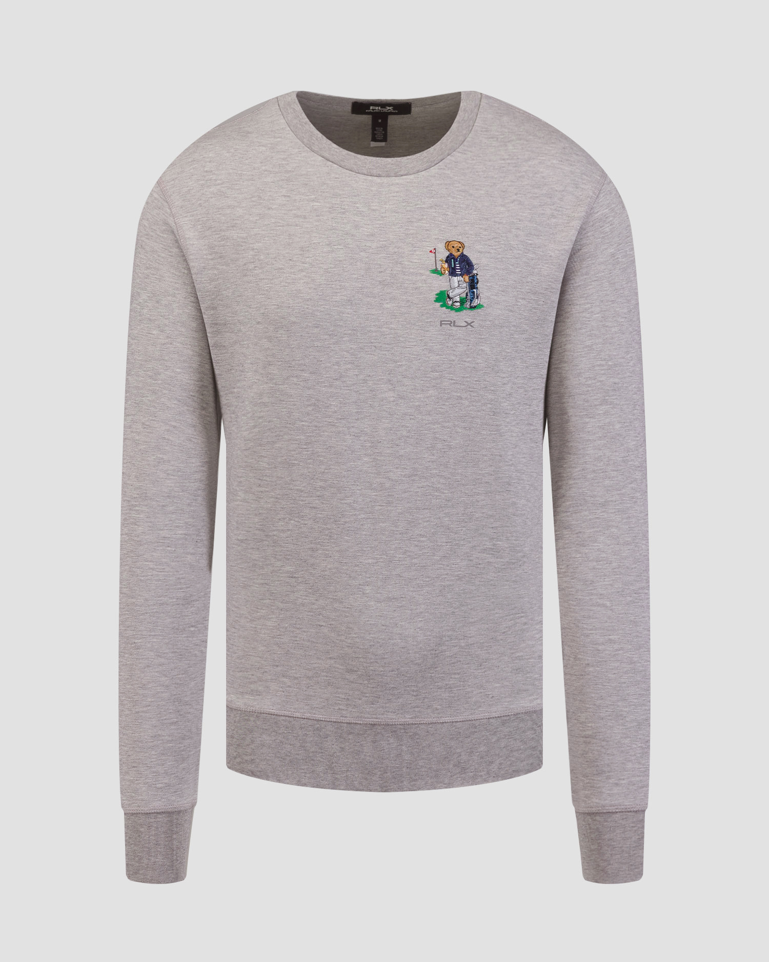Szara bluza męska Ralph Lauren RLX Golf Knit-sweatshirt