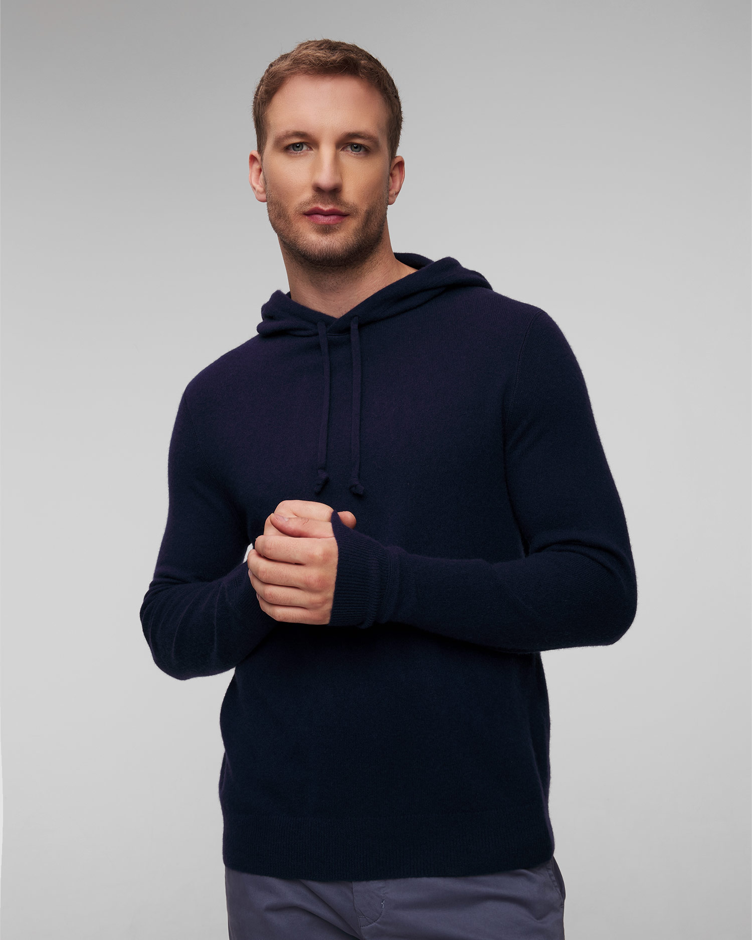 Maglione blu scuro in cashmere da uomo Ralph Lauren RLX Golf