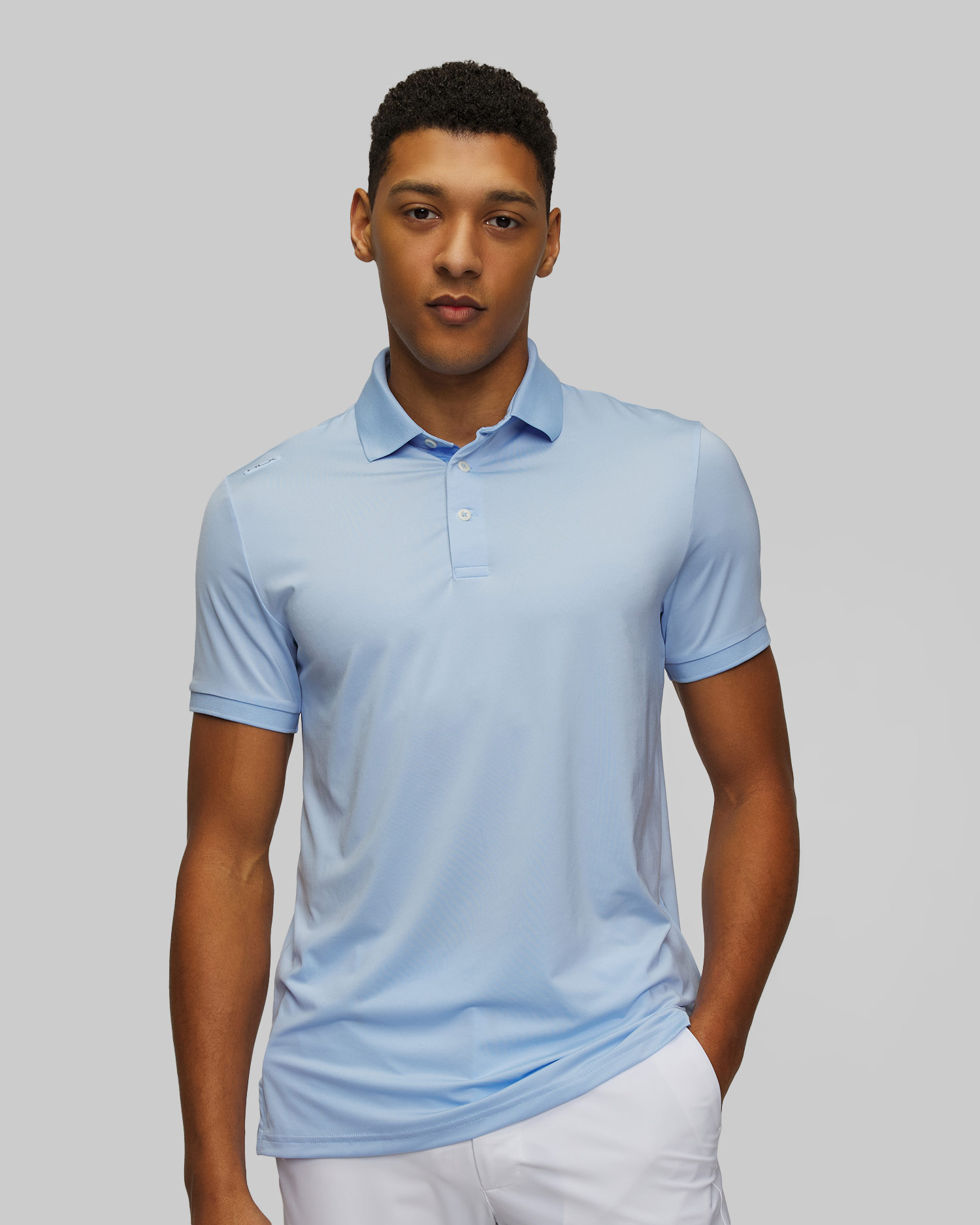 Světle modré pánské polo Ralph Lauren RLX Golf