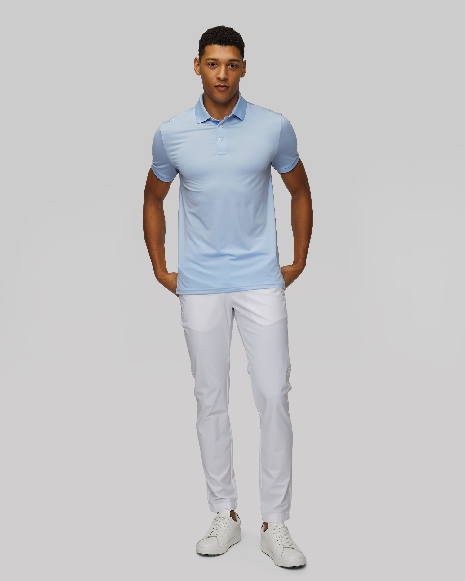 Světle modré pánské polo Ralph Lauren RLX Golf