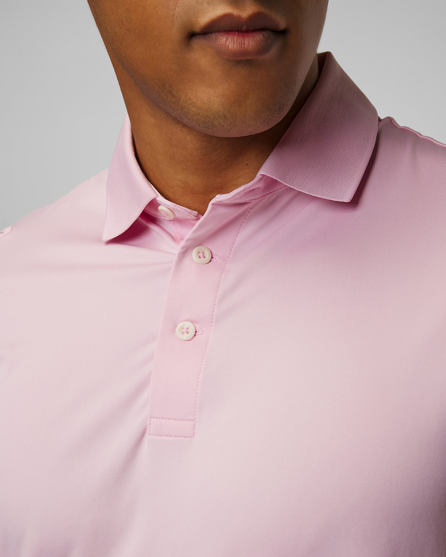 Men’s pink polo Ralph Lauren RLX Golf