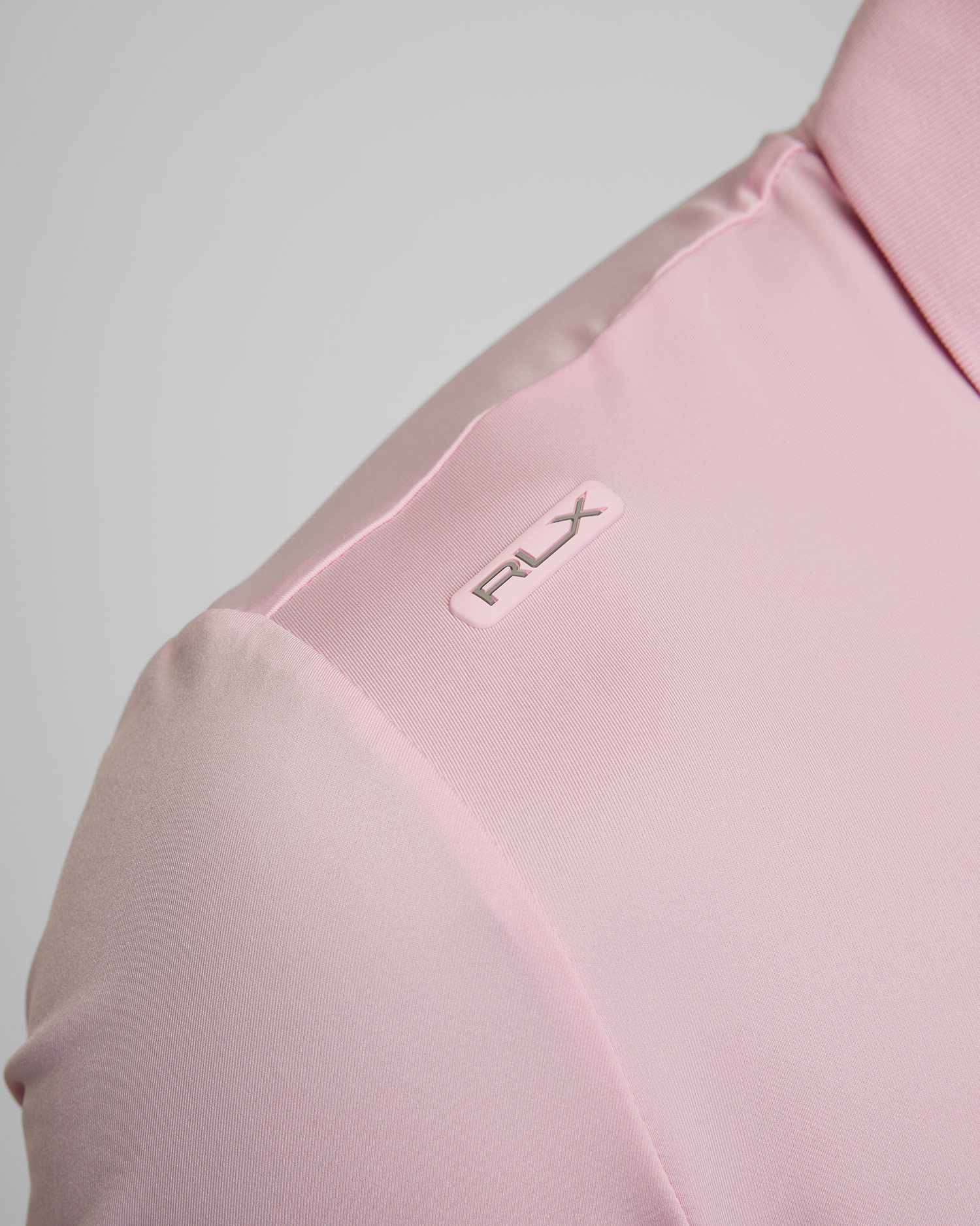 Men’s pink polo Ralph Lauren RLX Golf