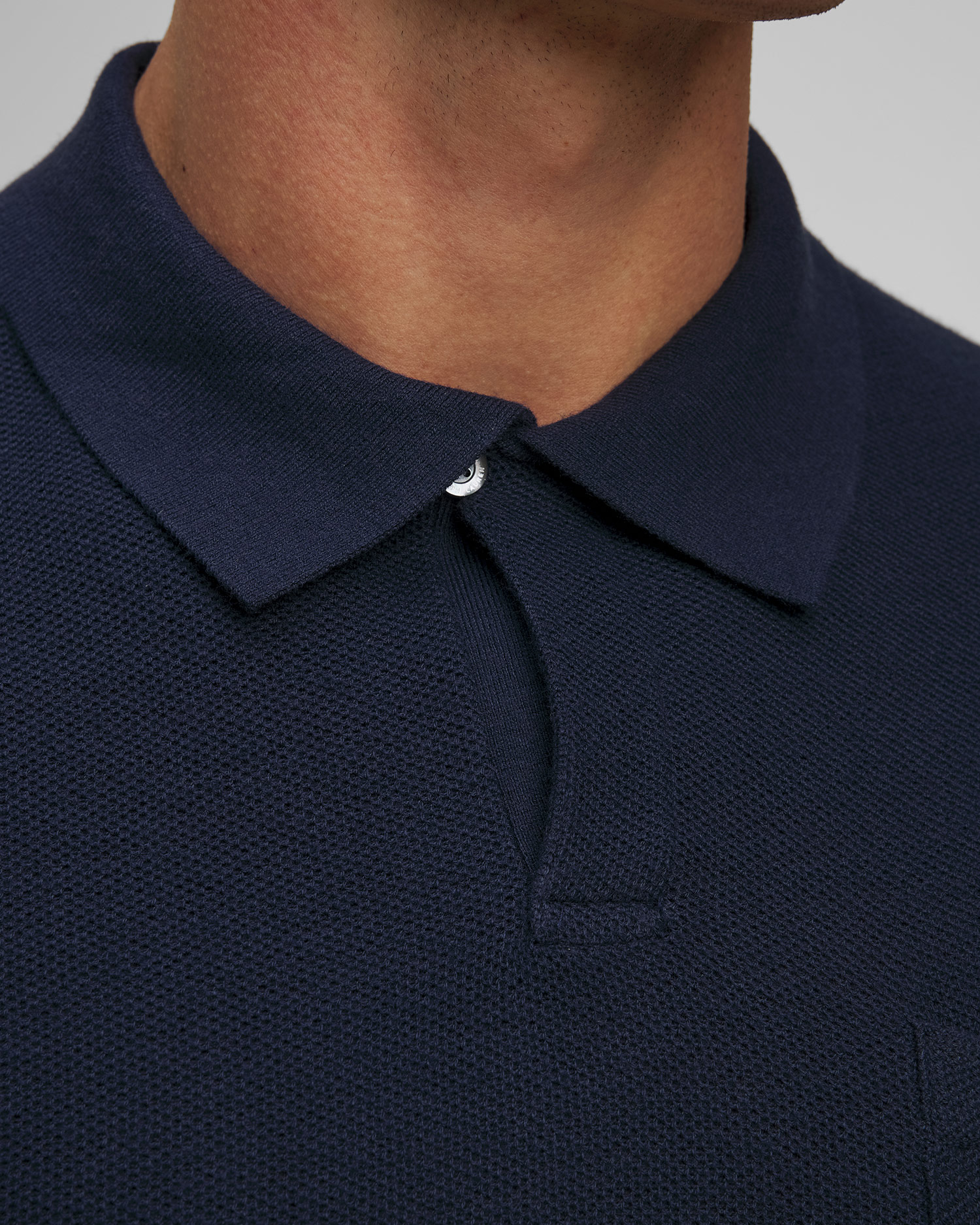 Granatowy sweter polo męski Ralph Lauren RLX Golf