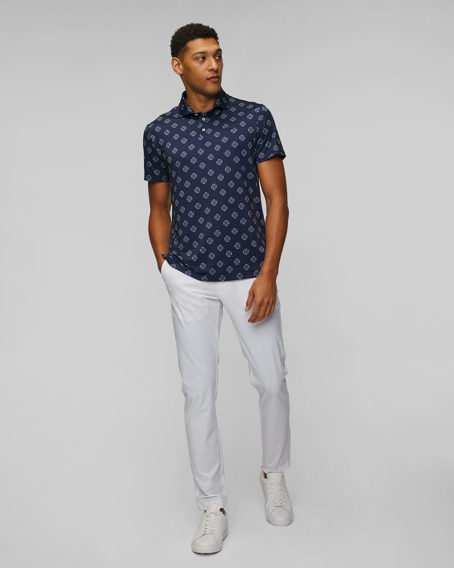 Tmavě modrá pánská polokošile Ralph Lauren RLX Golf
