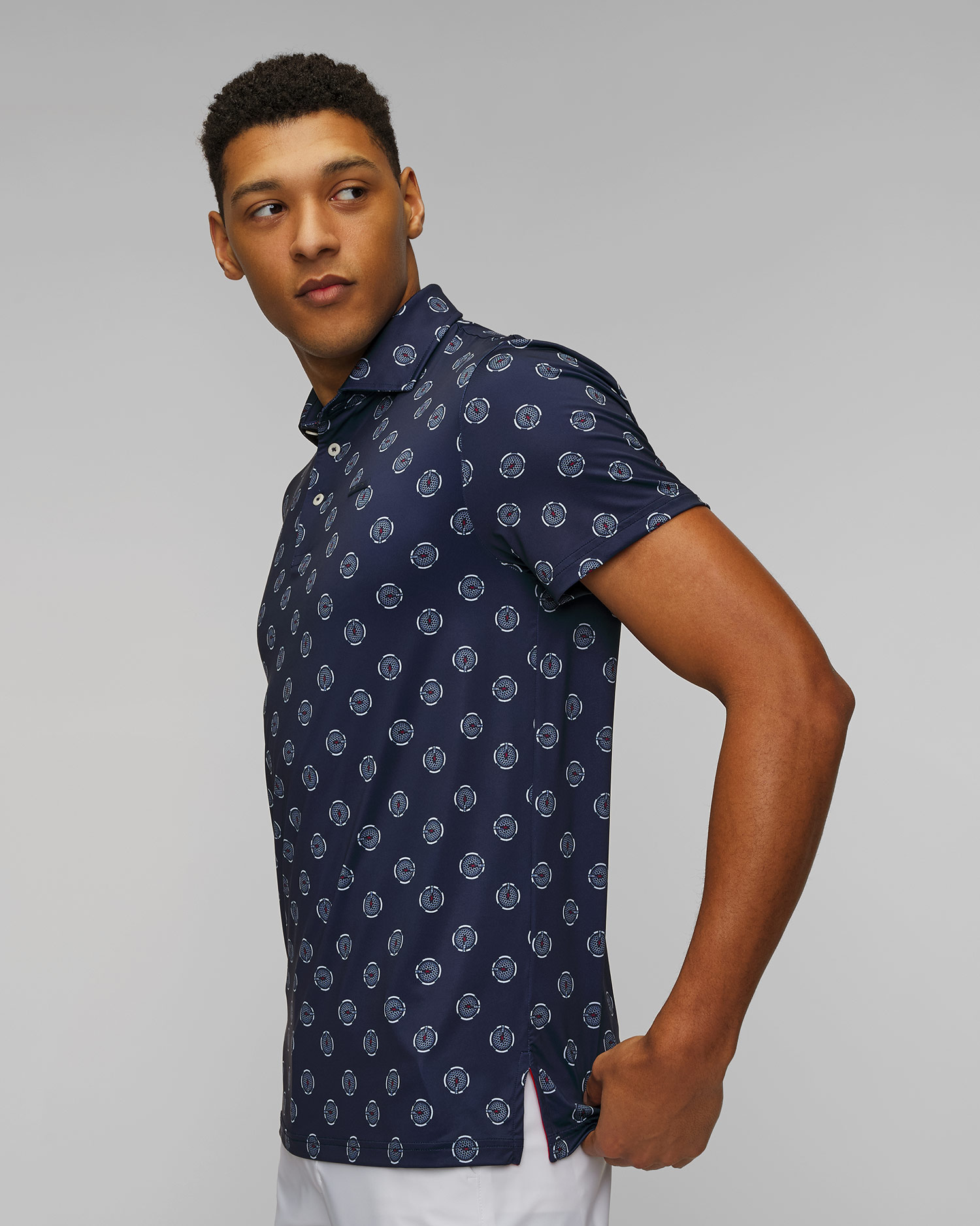 Men’s navy blue polo Ralph Lauren RLX Golf