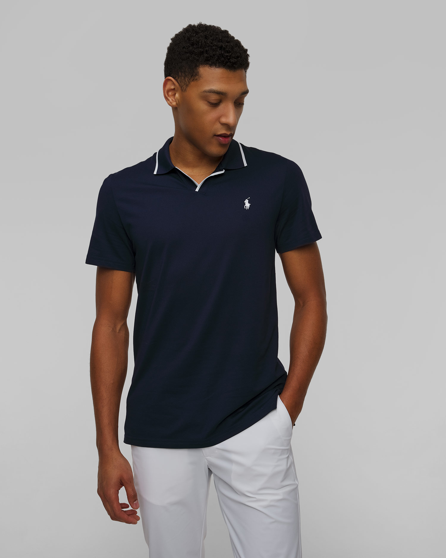 Tmavě modré pánské polo Ralph Lauren RLX Golf 