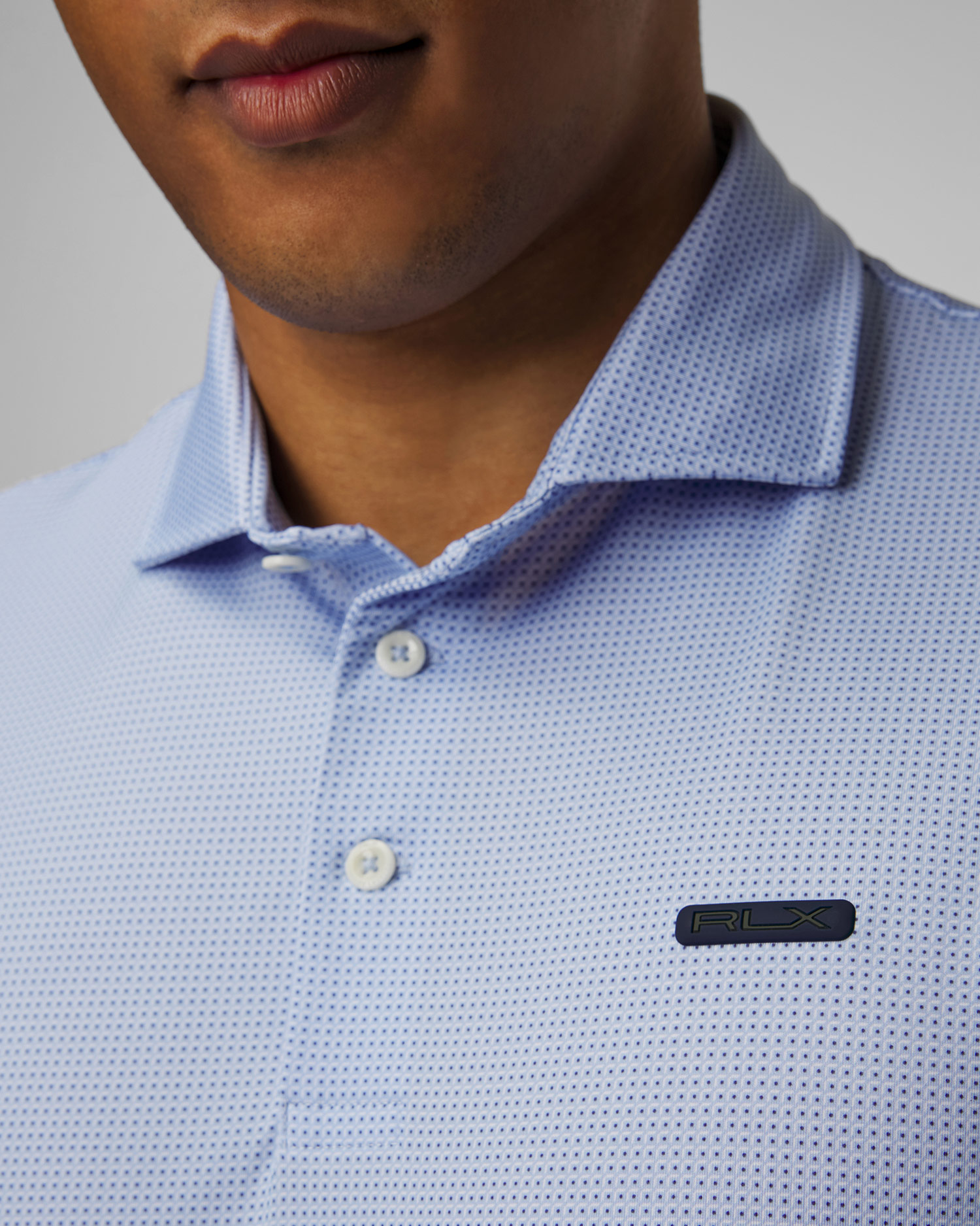 Men’s blue polo Ralph Lauren RLX Golf