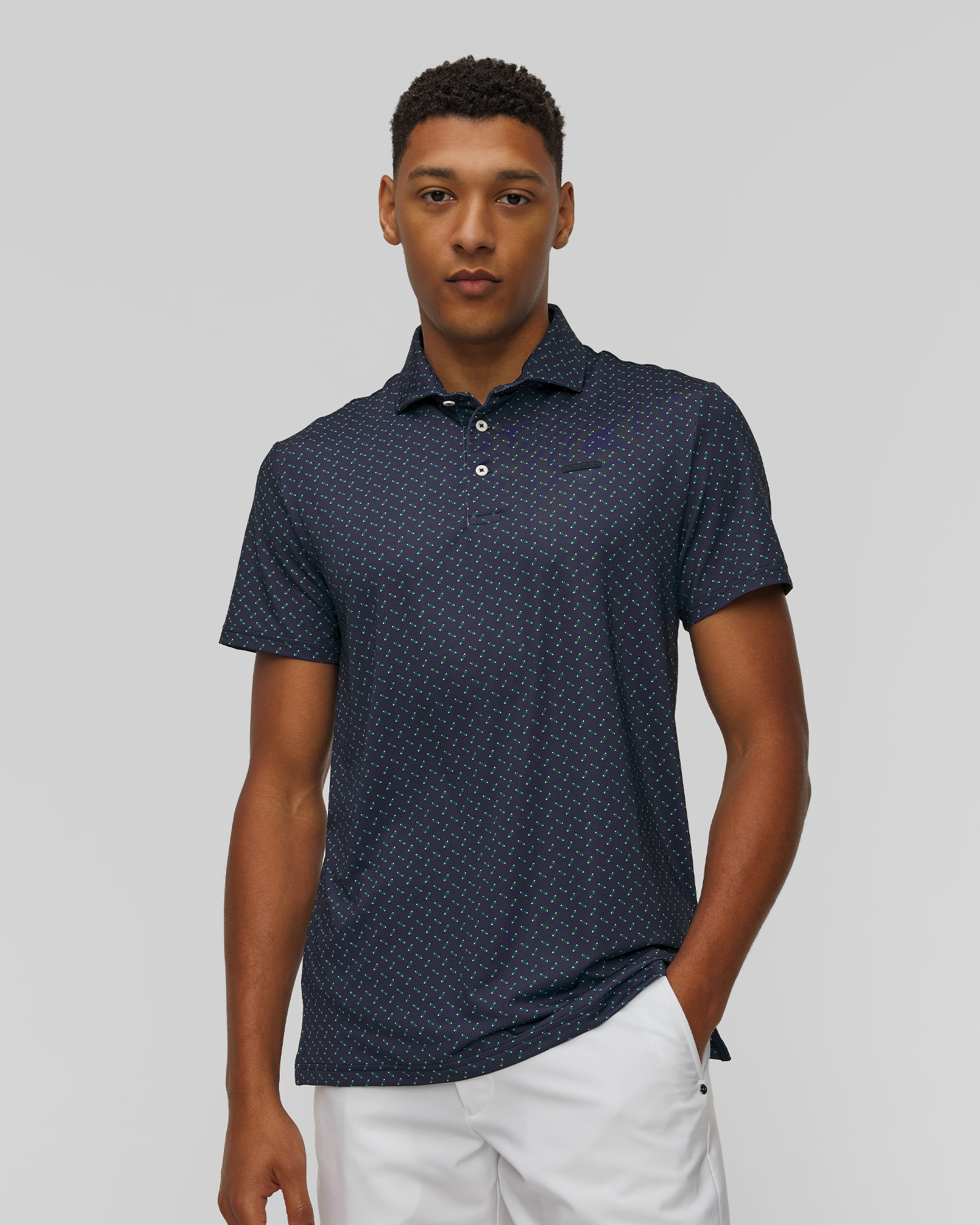 Tmavě modrá pánská polokošile Ralph Lauren RLX Golf