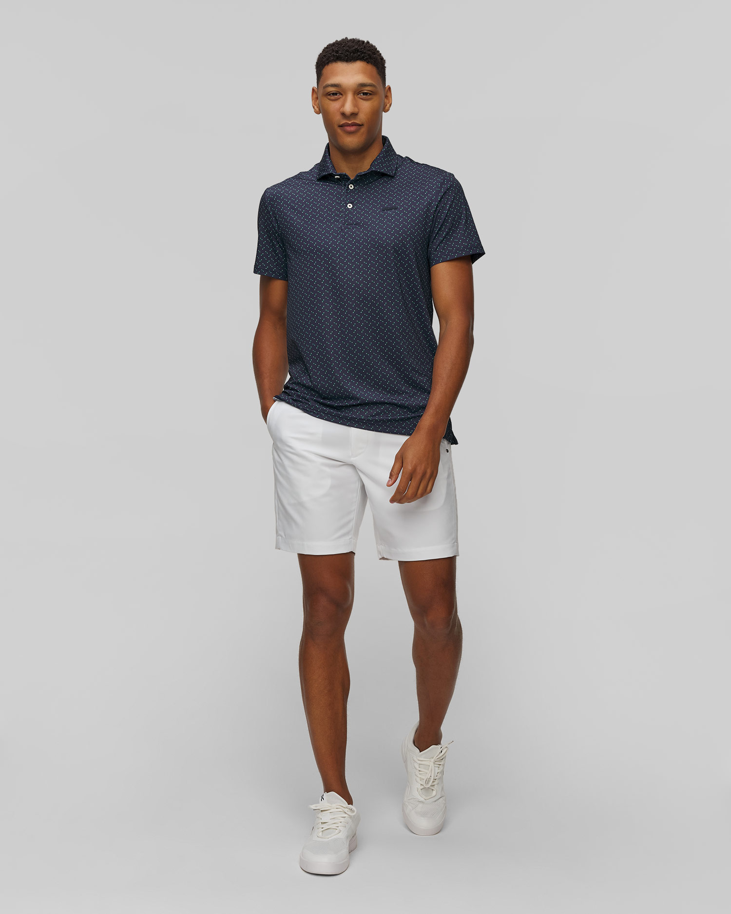 Tmavě modrá pánská polokošile Ralph Lauren RLX Golf