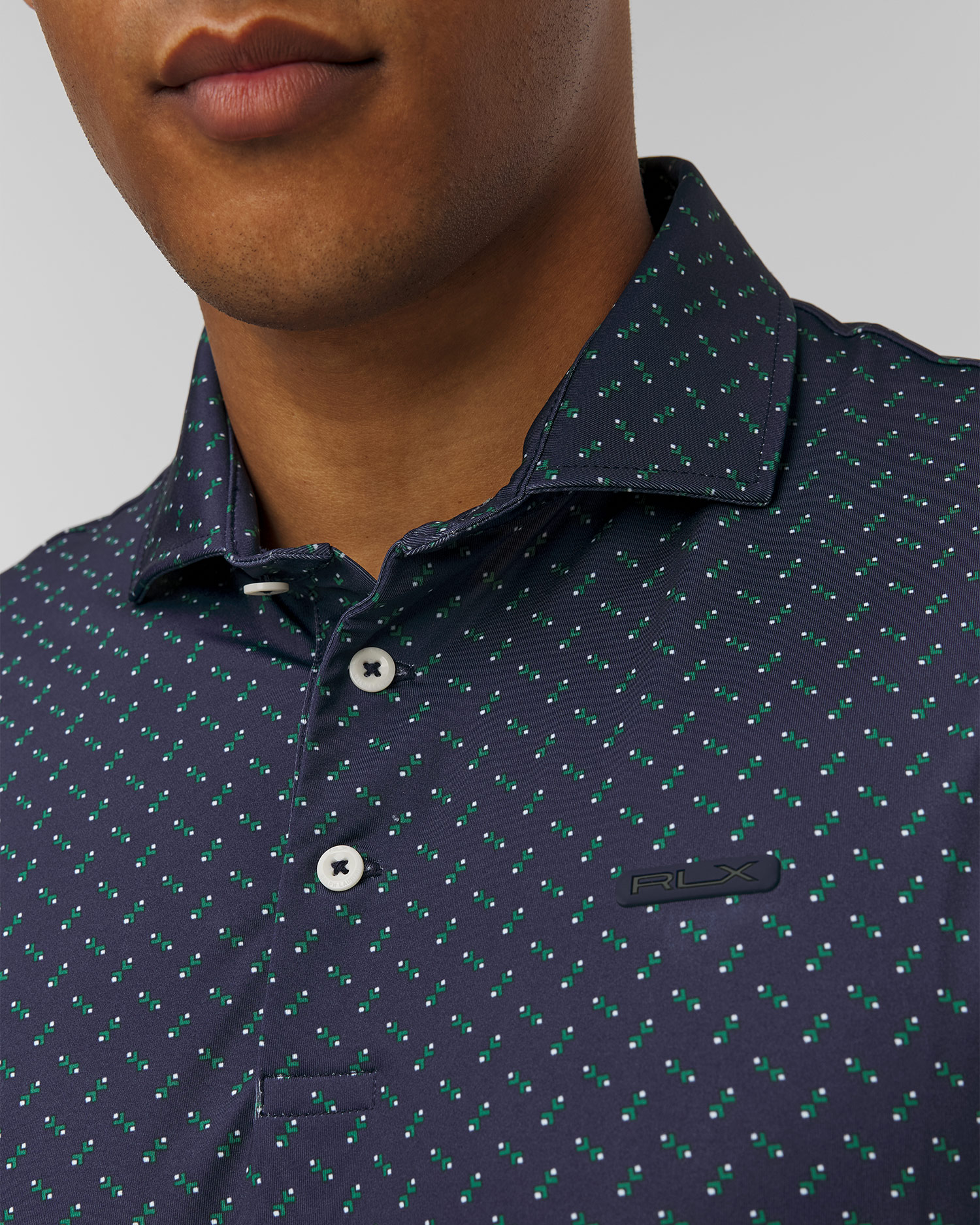 Tmavě modrá pánská polokošile Ralph Lauren RLX Golf