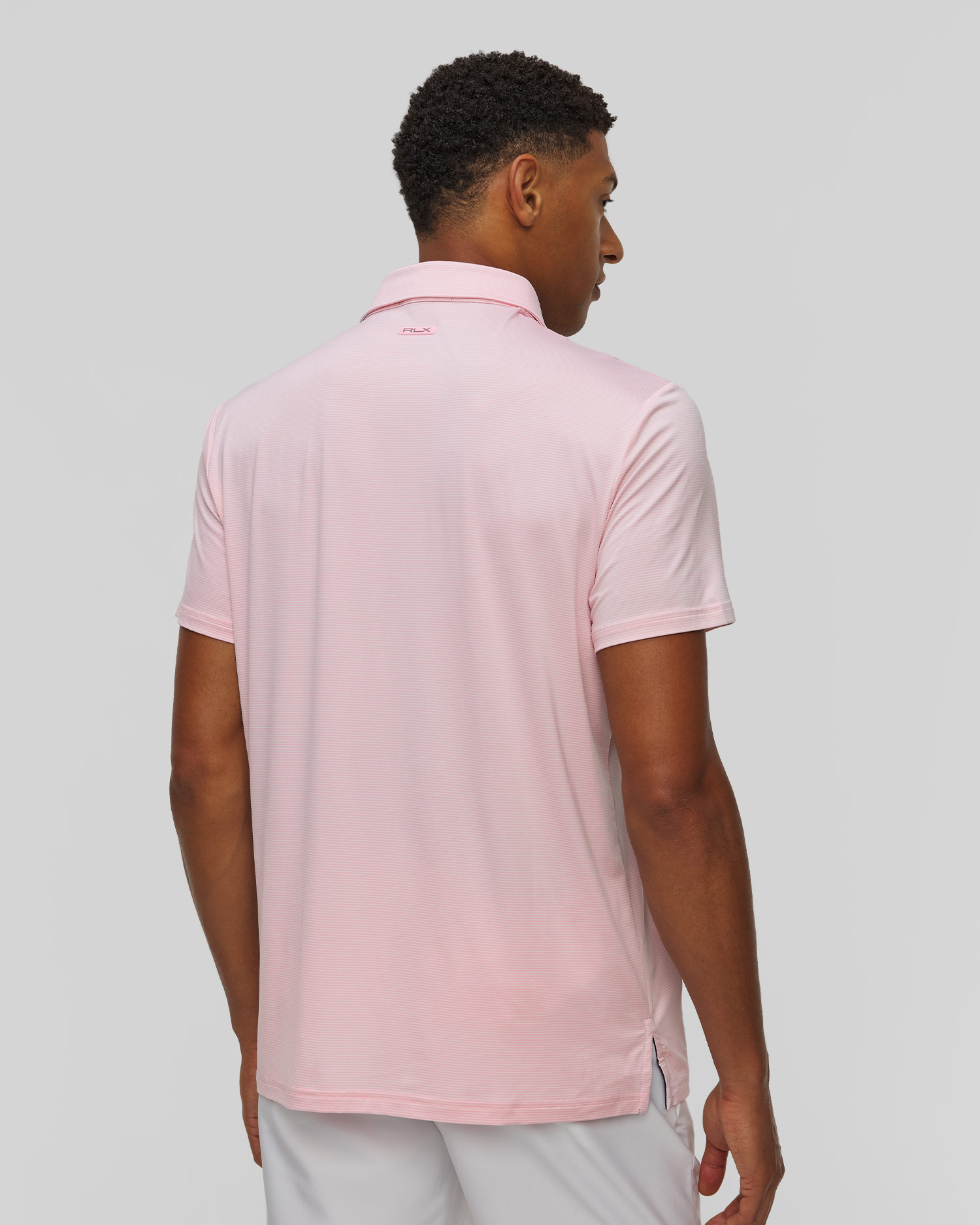 Polo roz pentru bărbați Ralph Lauren RLX Golf