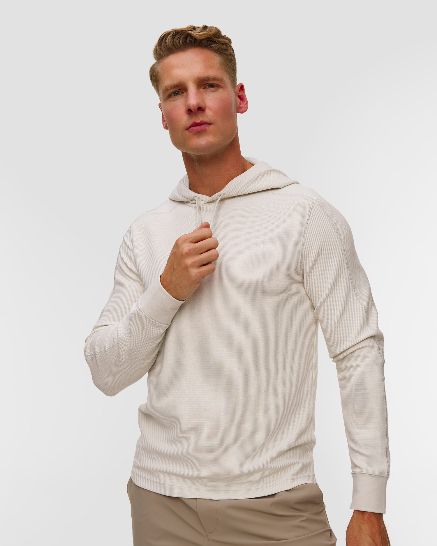 White knitted sweatshirt for men RLX Ralph Lauren