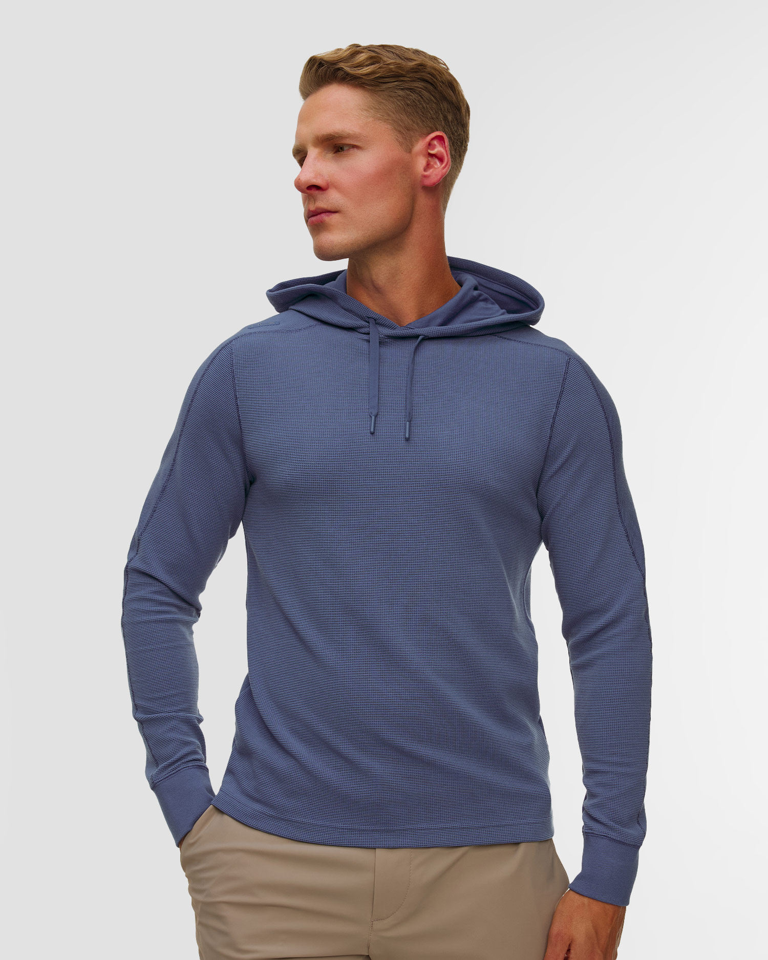 Hanorac tricotat albastru pentru bărbați RLX Ralph Lauren 