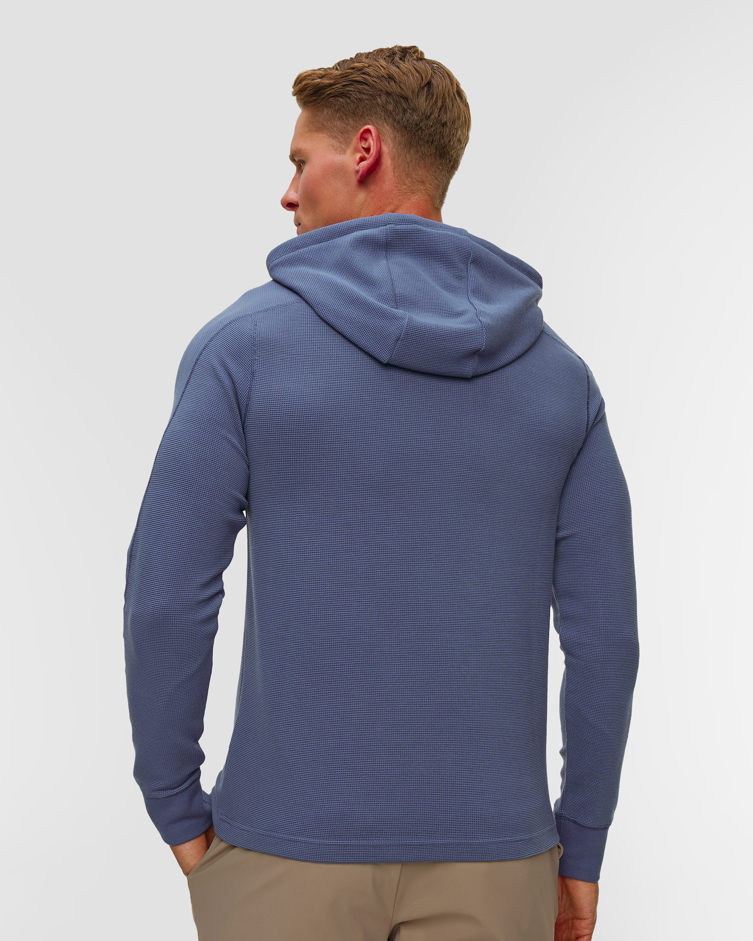 Hanorac tricotat albastru pentru bărbați RLX Ralph Lauren 