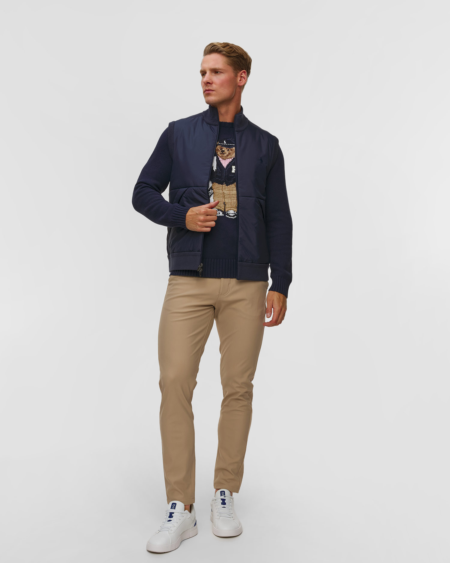 Maglione ibrido da uomo RLX Ralph Lauren
