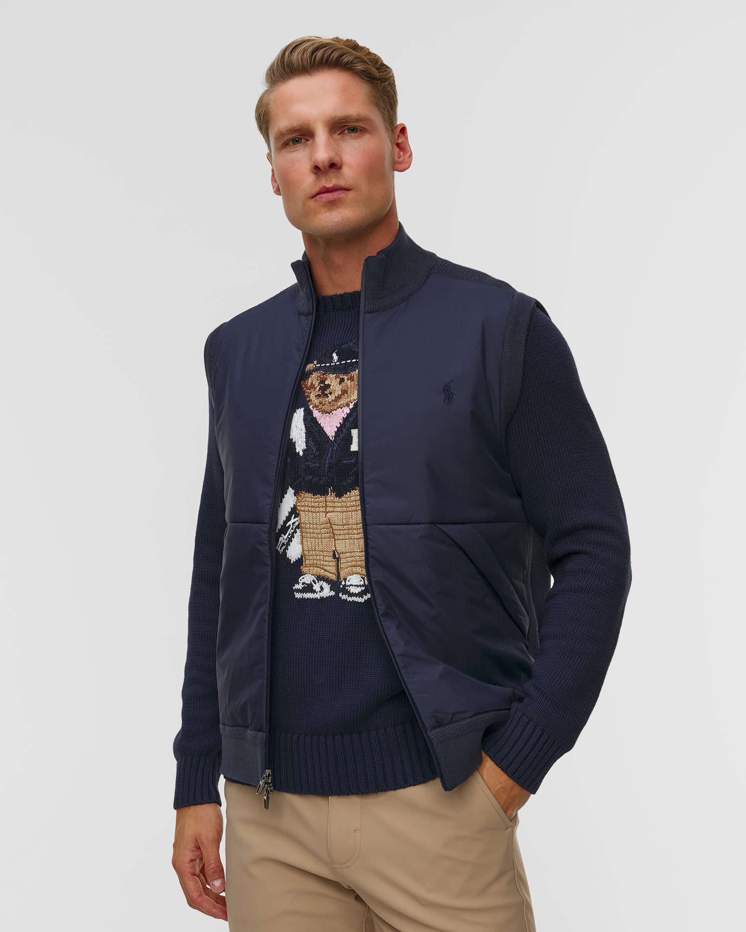Maglione ibrido da uomo RLX Ralph Lauren