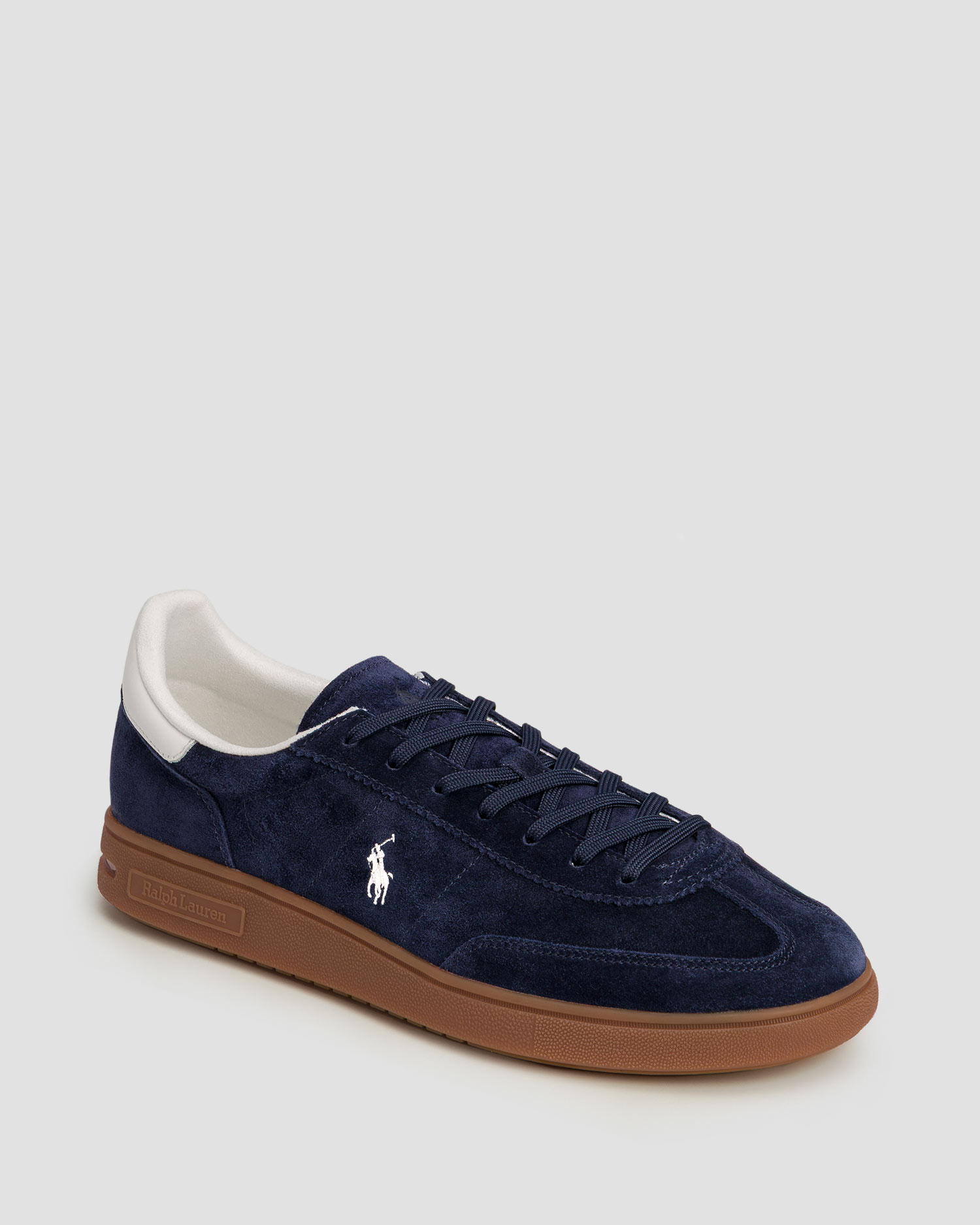 Sneakers in pelle da uomo Polo Ralph Lauren, Colore/Disegno: Granatowy