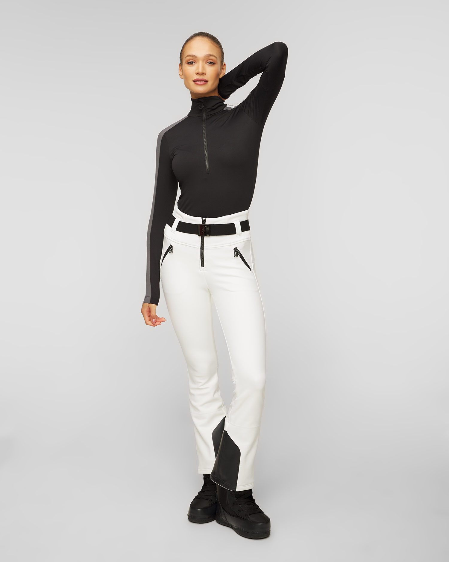 Women's white ski trousers Toni Sailer Olivia