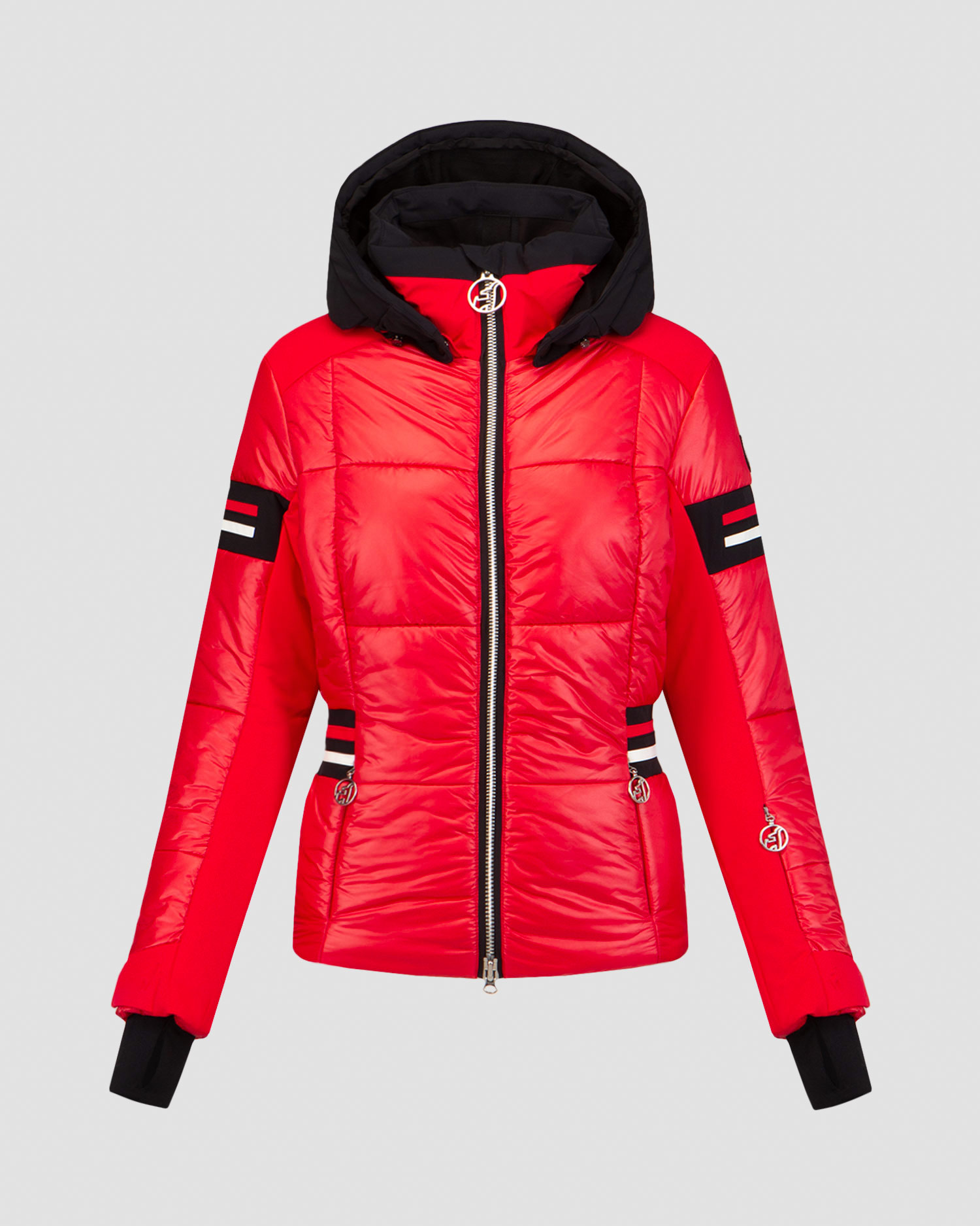 Veste de ski rouge pour femmes Toni Sailer Nana