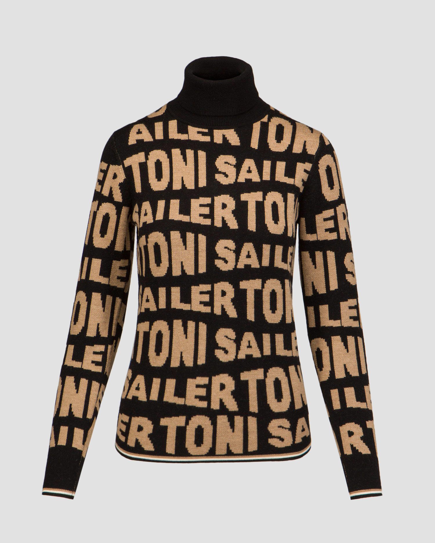 Women's black wool jumper Toni Sailer Suse