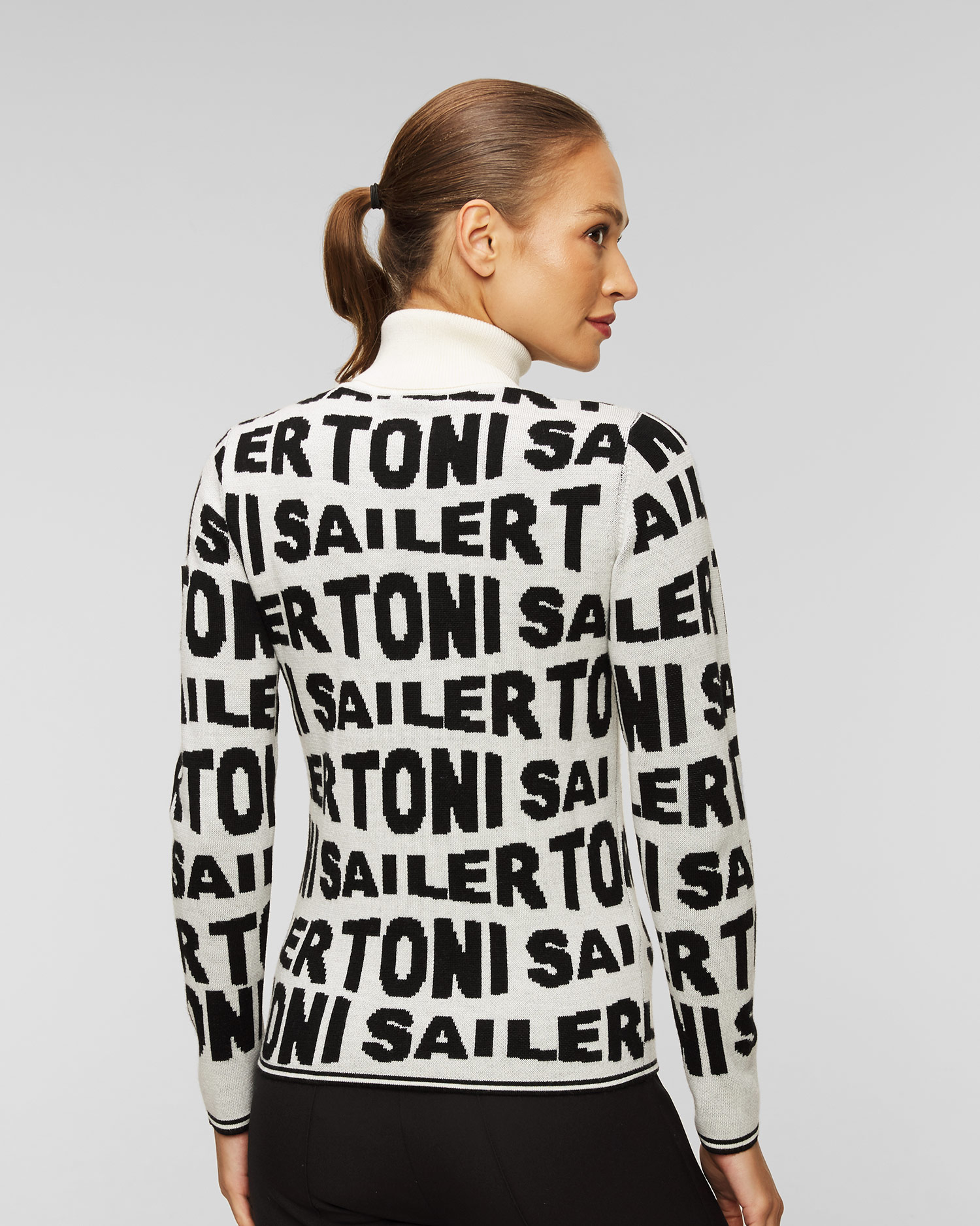White ladies' wool jumper Toni Sailer Suse