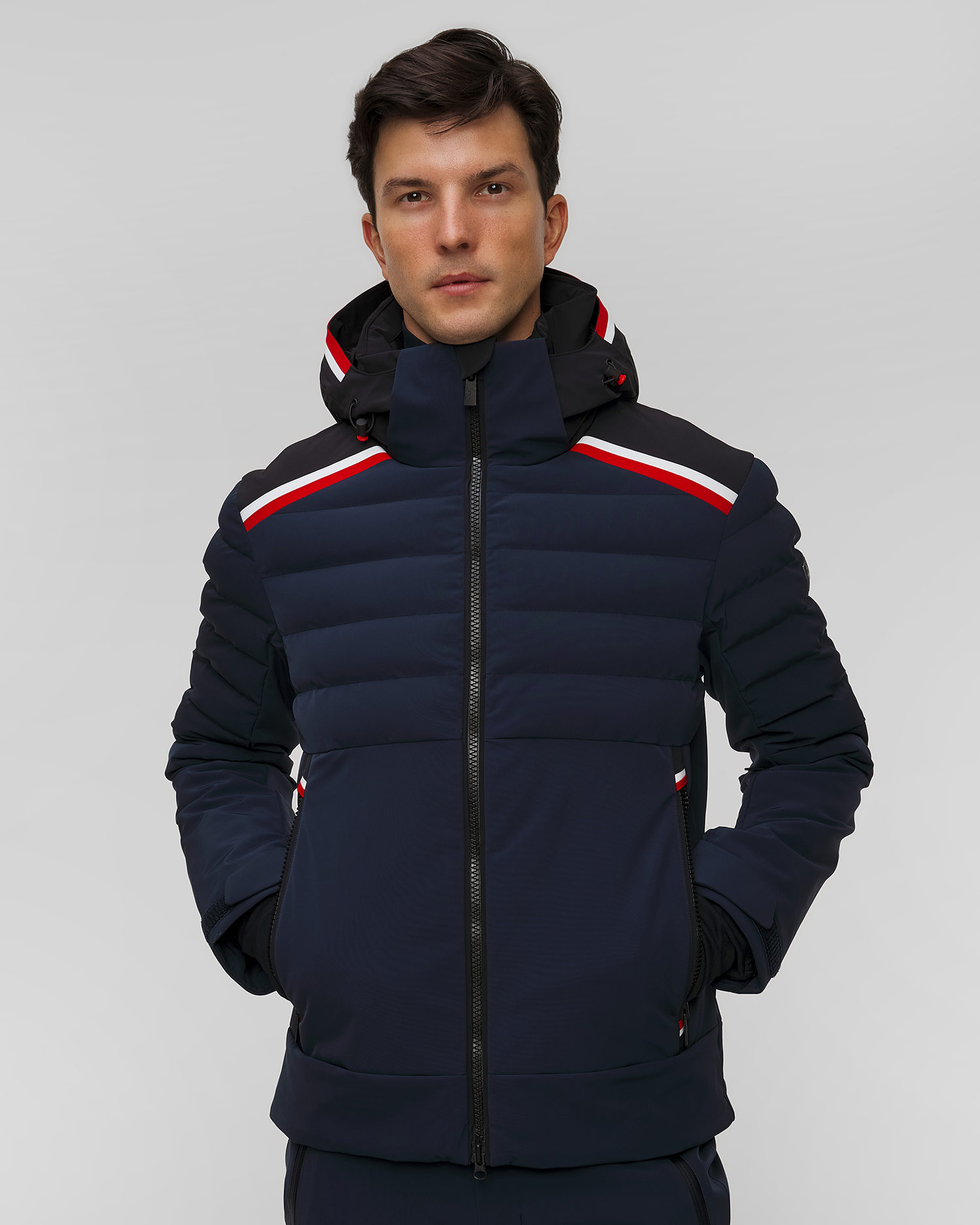 Giacca blu scuro da sci da uomo Toni Sailer Lorenz