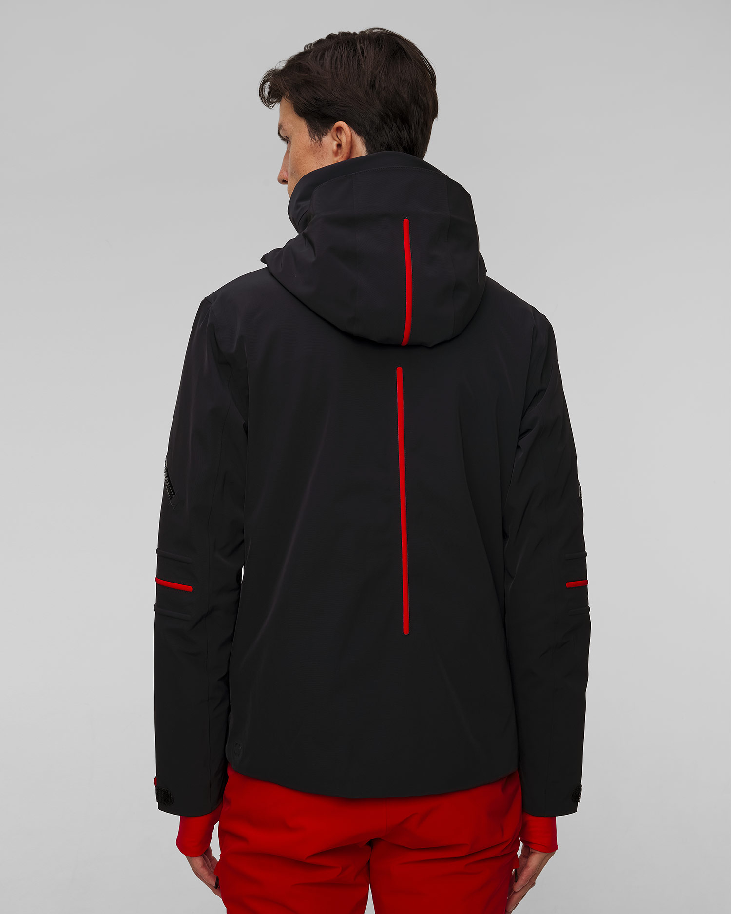 Men's black ski jacket Toni Sailer Kurt