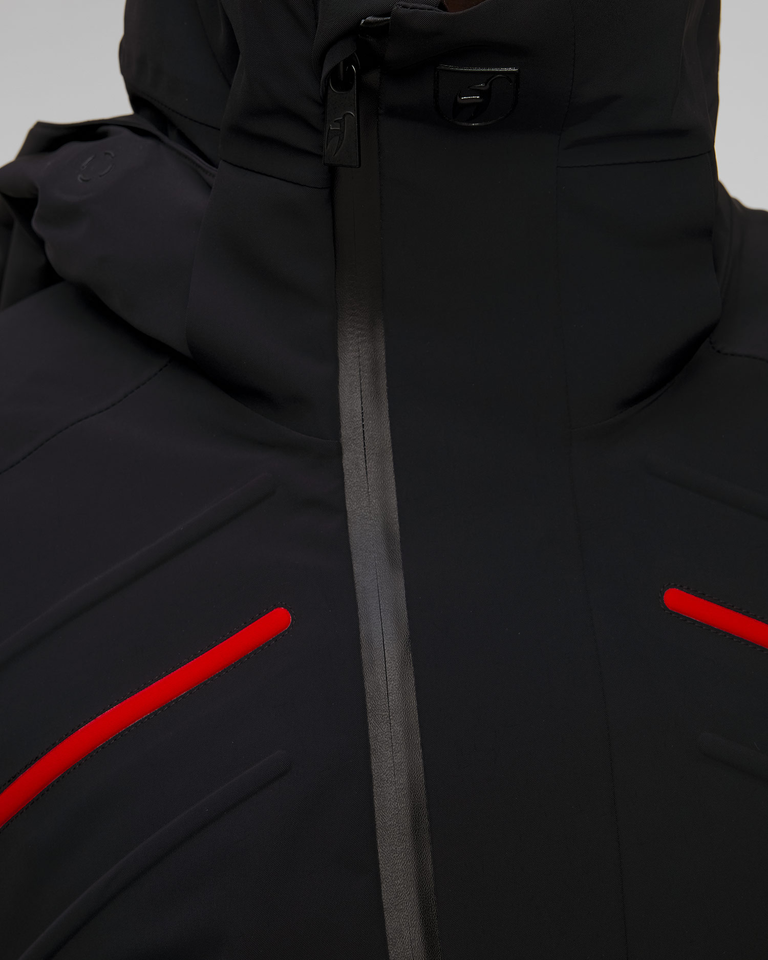 Men's black ski jacket Toni Sailer Kurt
