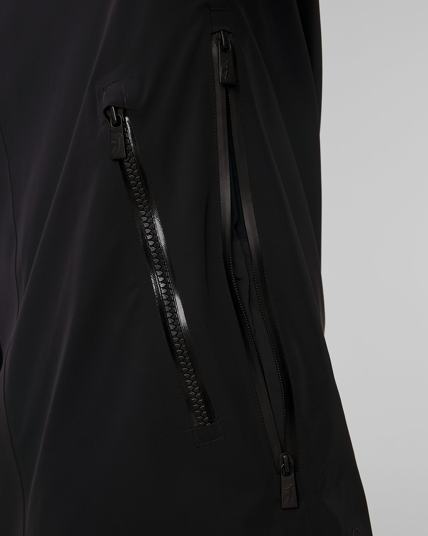 Men's black ski jacket Toni Sailer Kurt