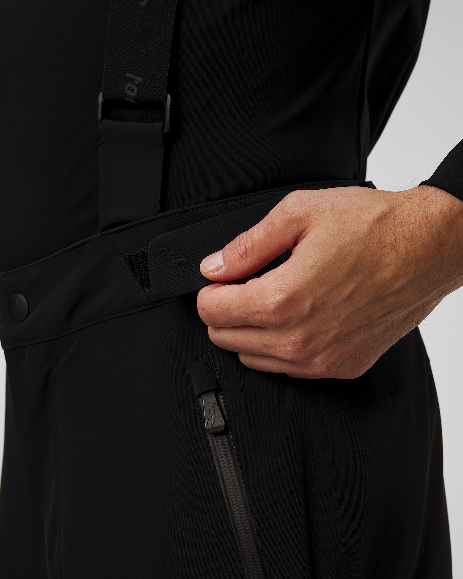 Toni Sailer Nicky Herren-Skihose in Schwarz