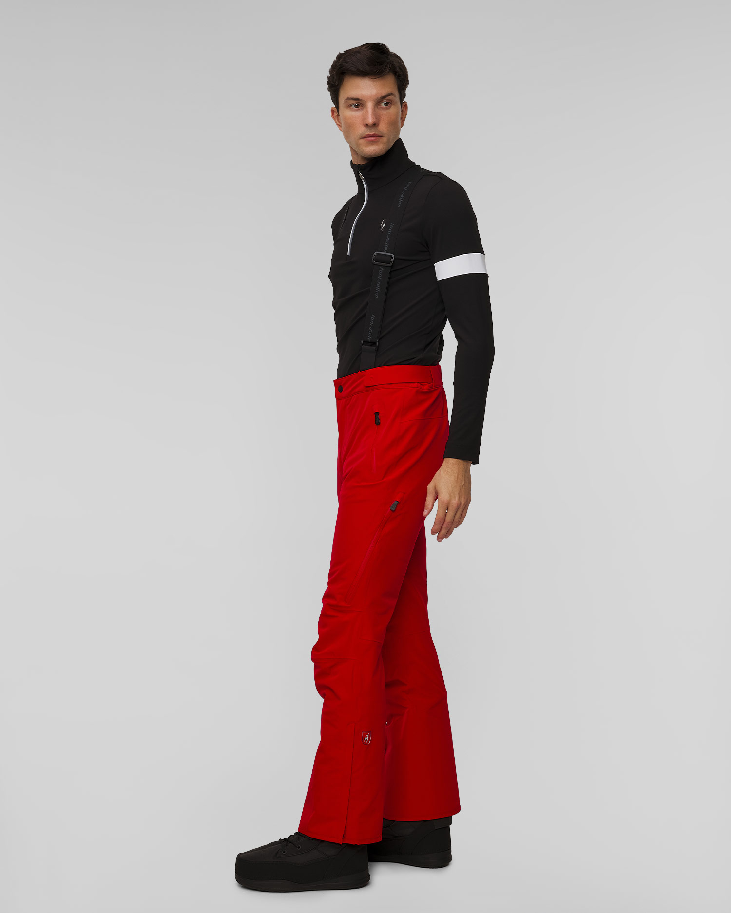 Pantaloni rossi da sci da uomo Toni Sailer Nicky