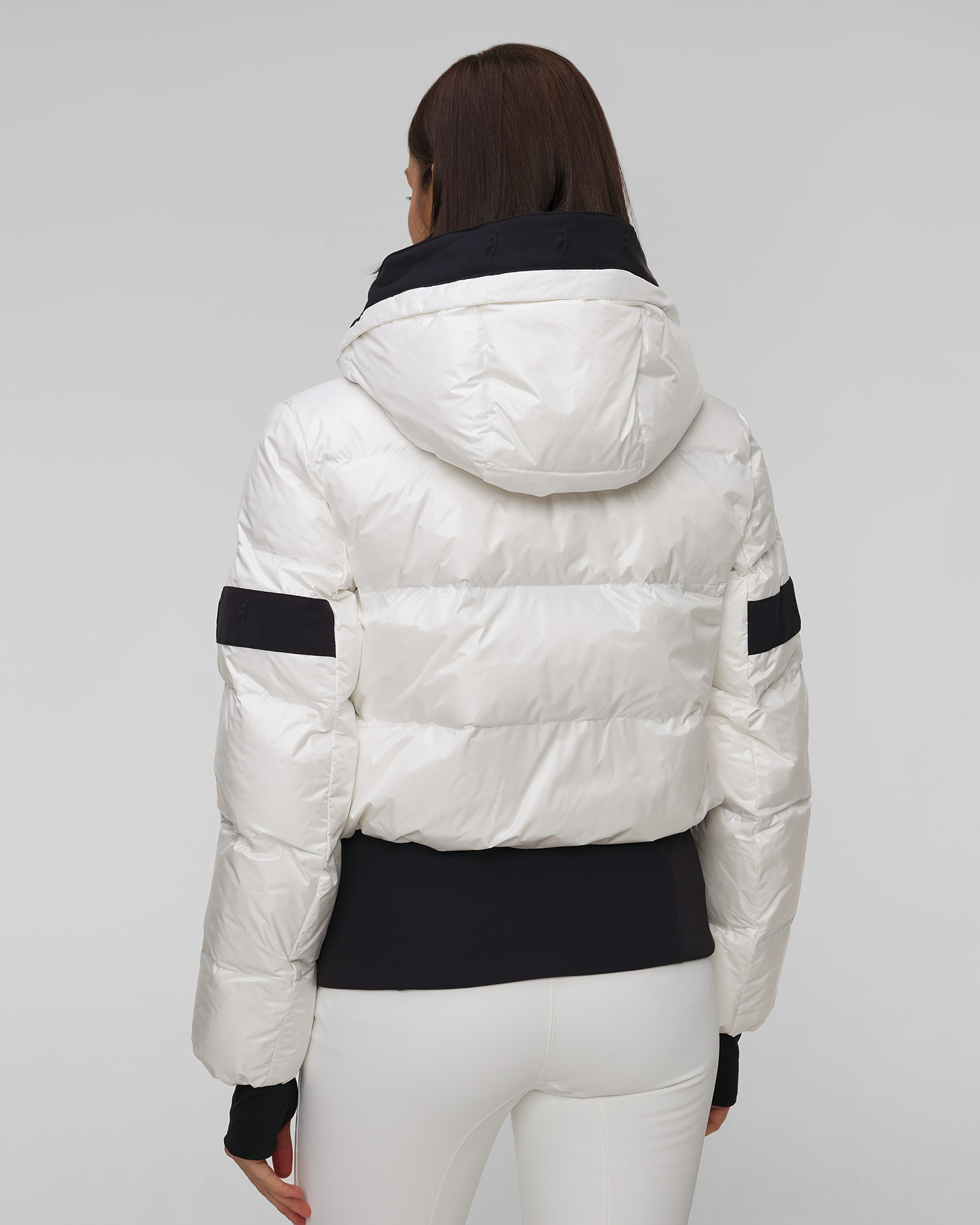 Women's white ski jacket Toni Sailer Loretta