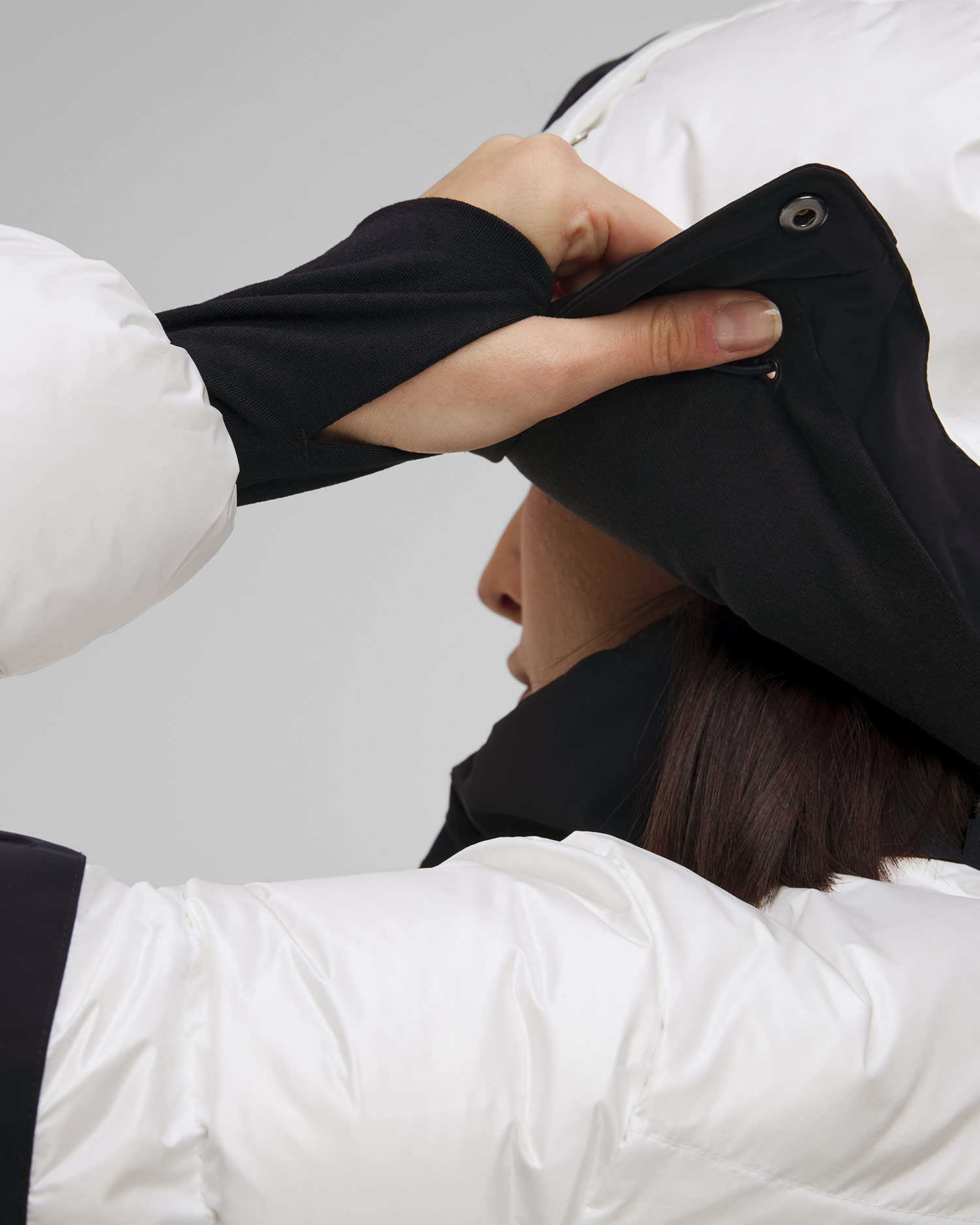 Women's white ski jacket Toni Sailer Loretta