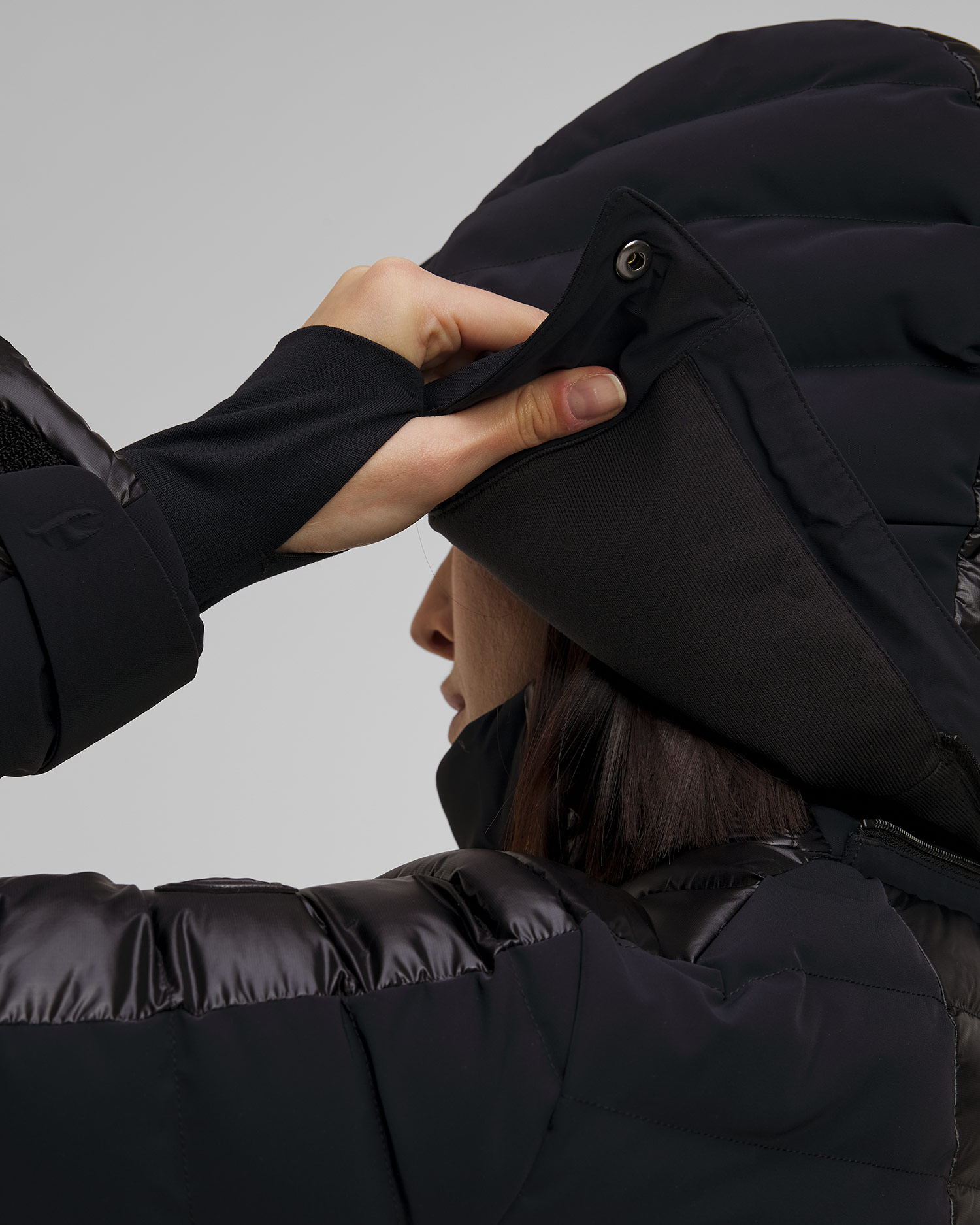 Women's black ski jacket Toni Sailer Norma