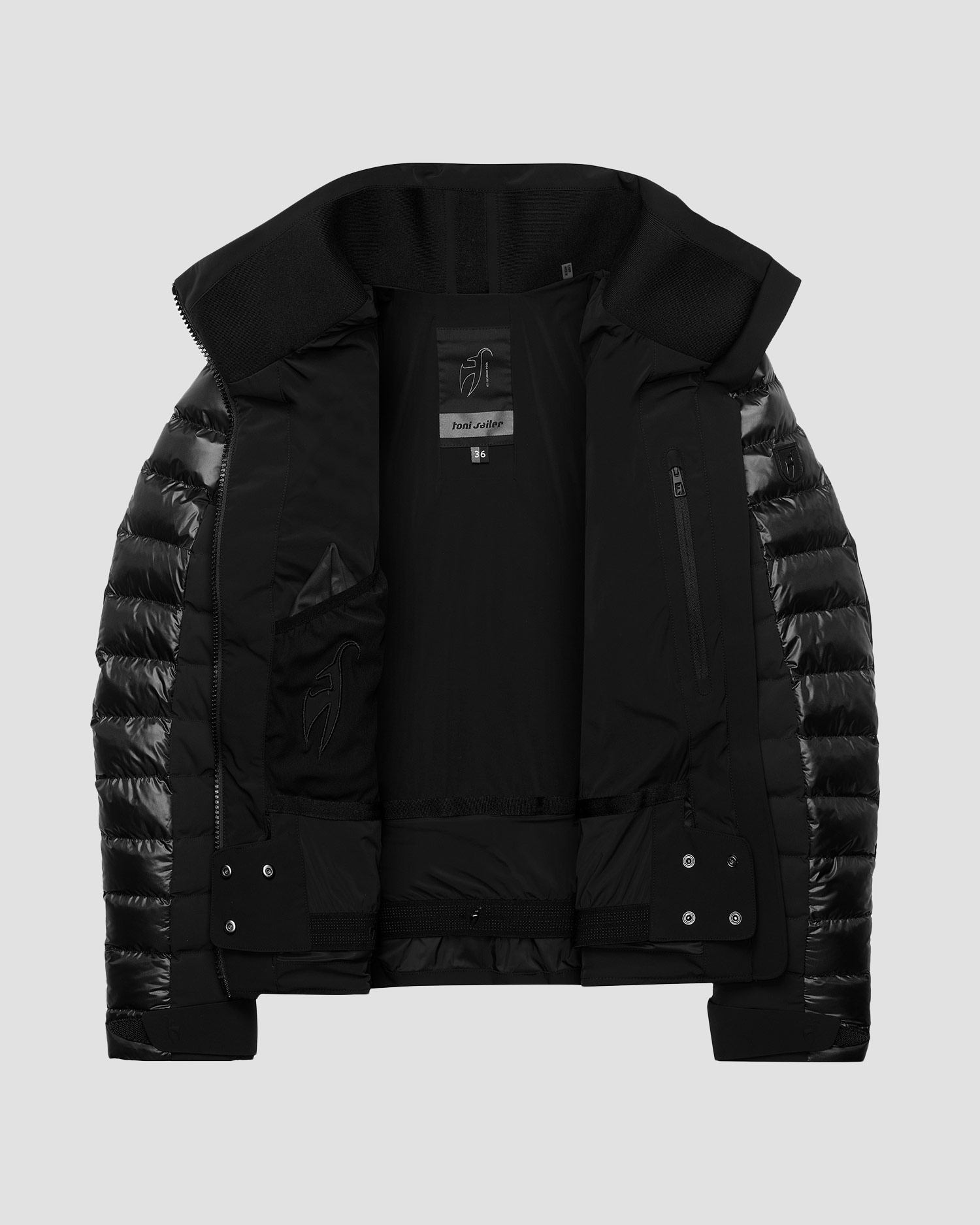 Toni Sailer Norma Damen-Skijacke in Schwarz