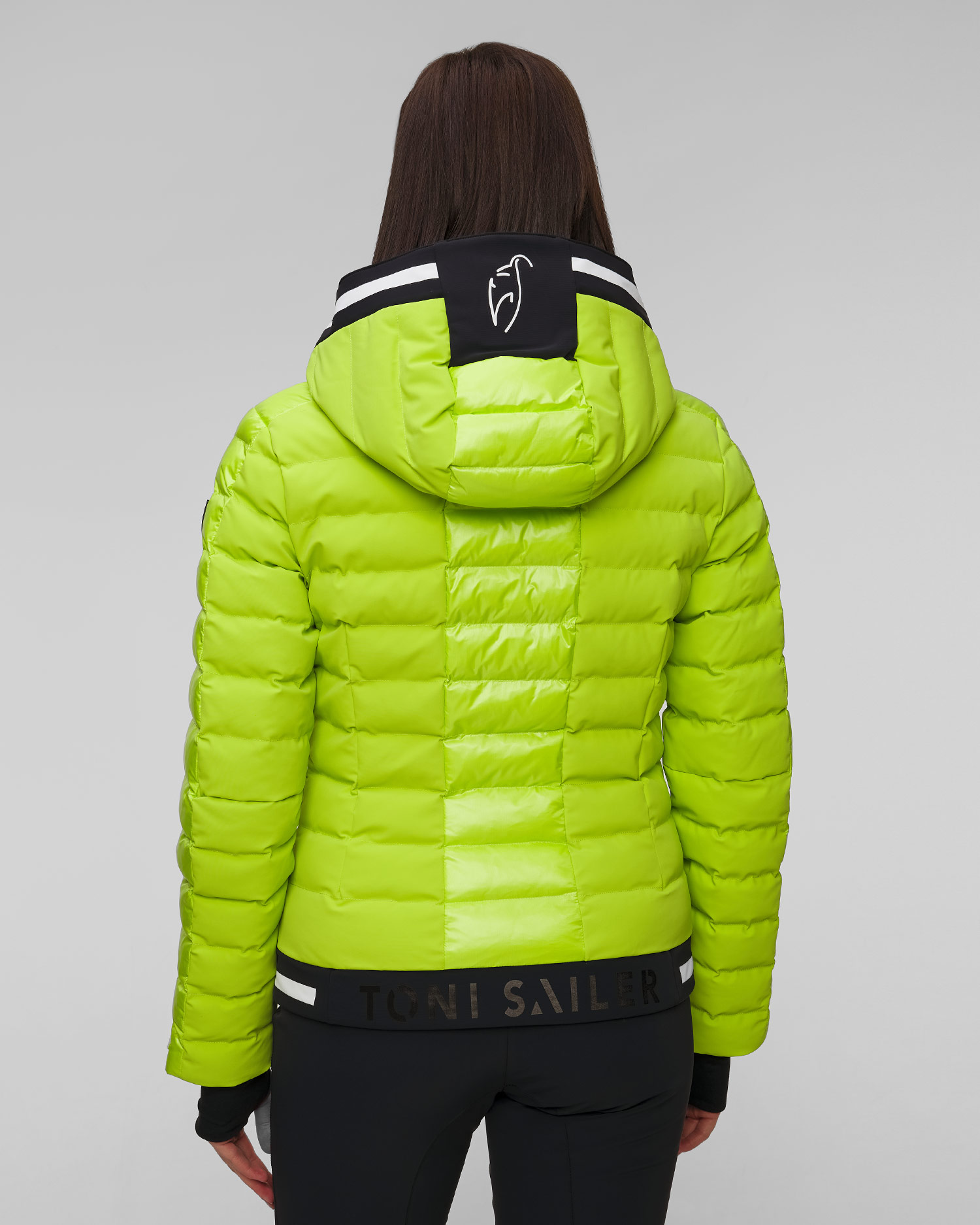 Women's green ski jacket Toni Sailer Norma