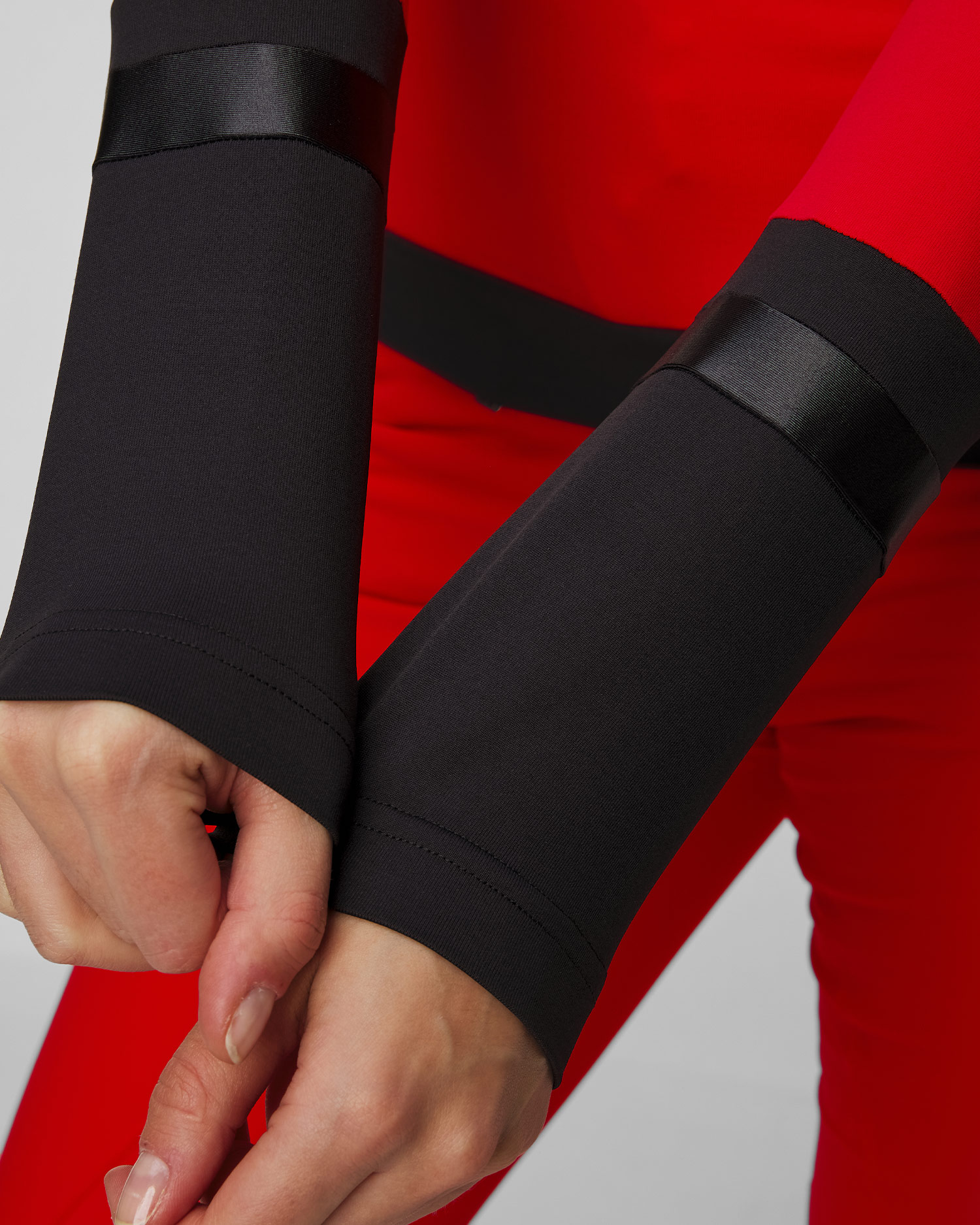 Women's red ski turtleneck Toni Sailer Amie Gondola